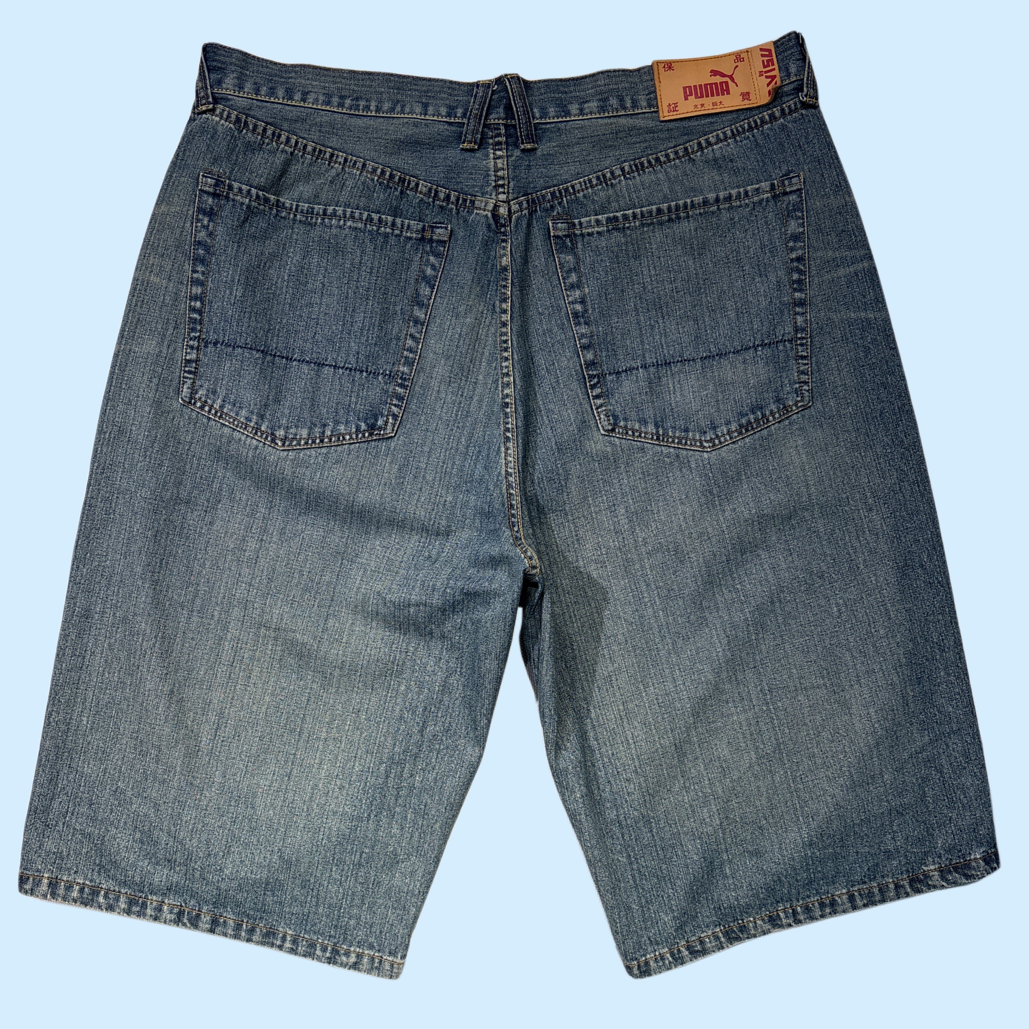 Puma by Evisu Denim Shorts