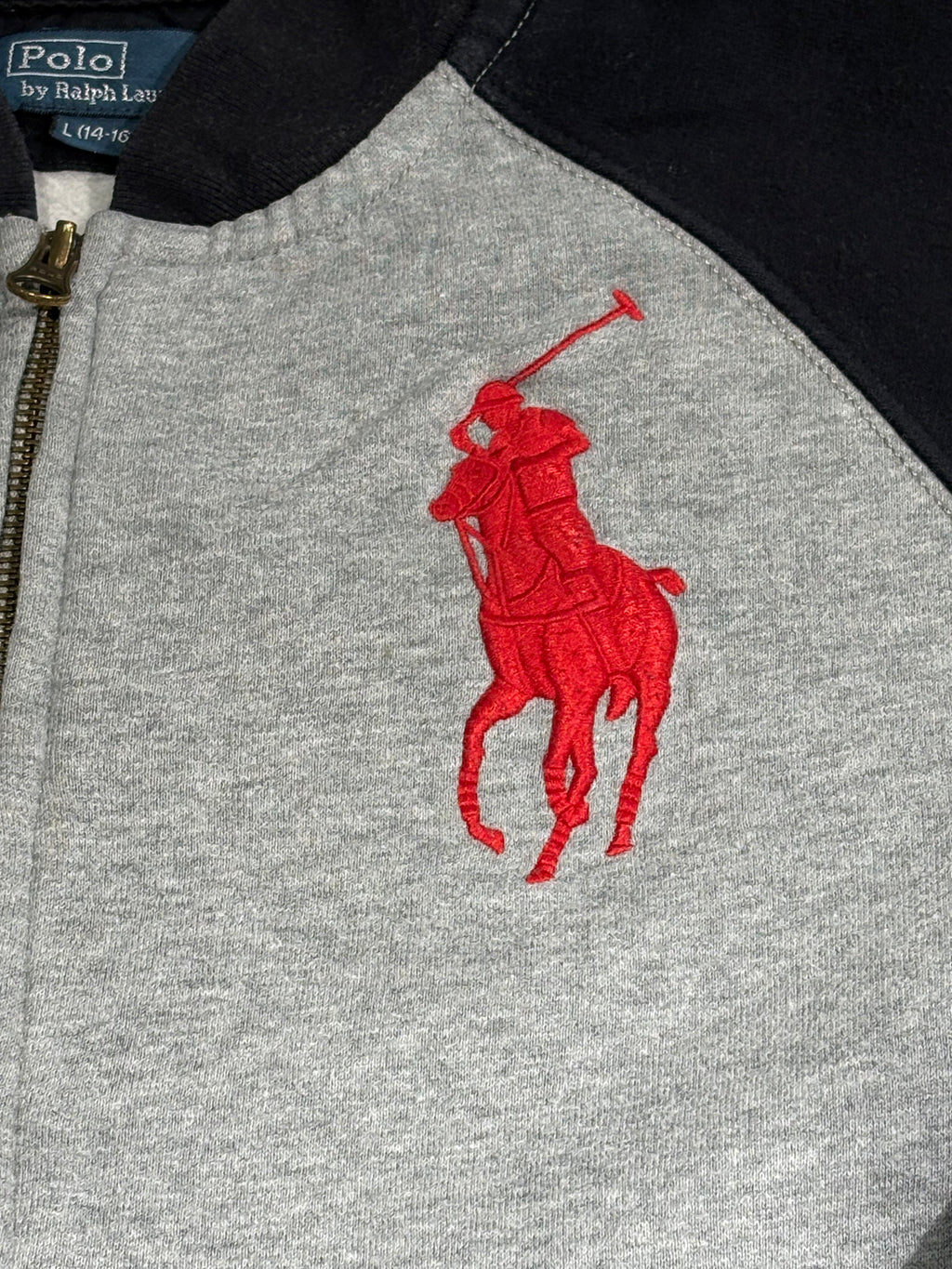 Ralph Lauren Zip Up Sweater