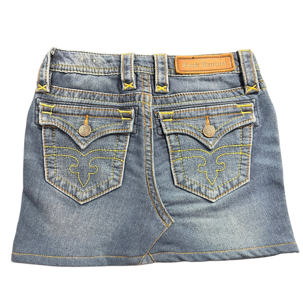 Rock Revival Denim Skirt
