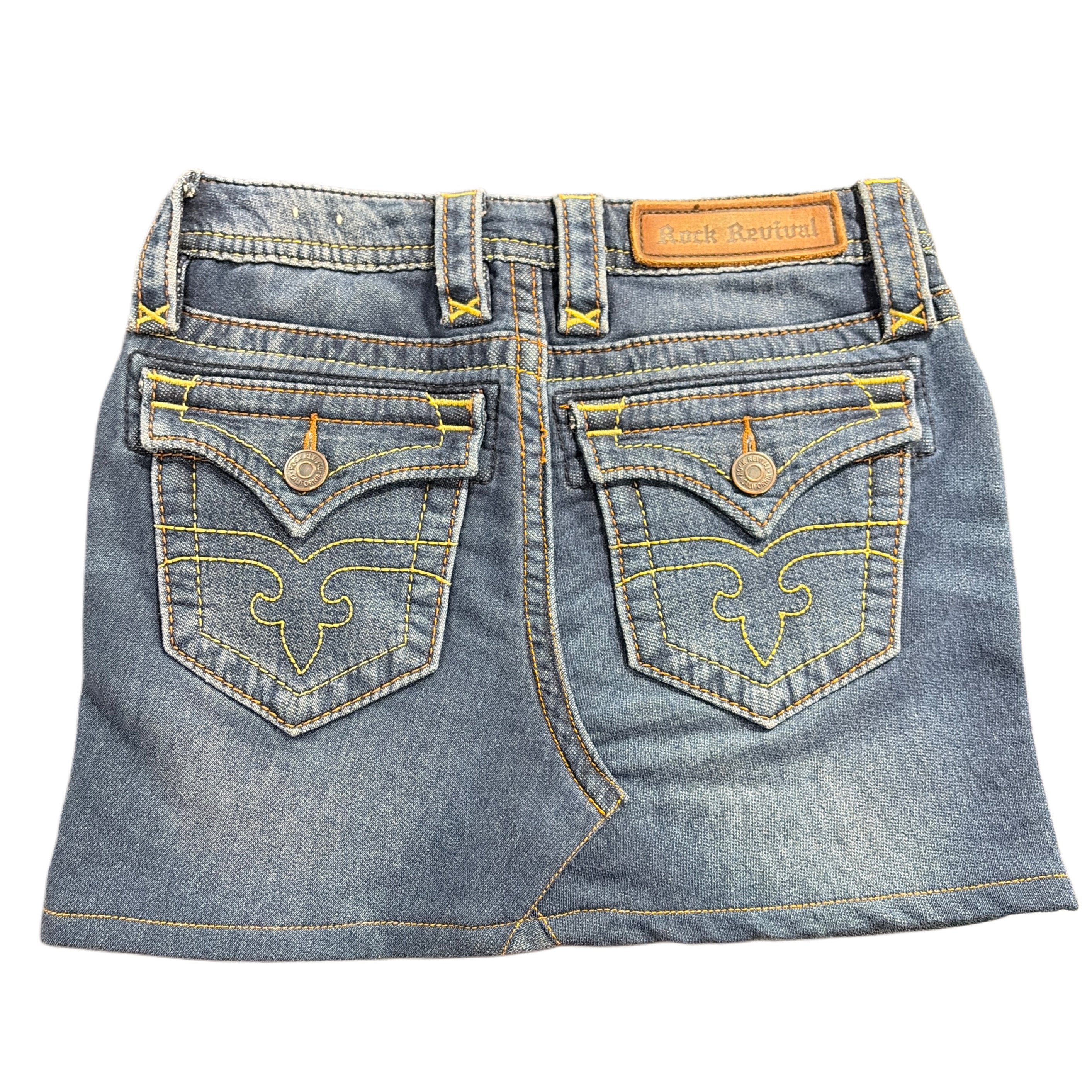 Rock Revival Denim Skirt