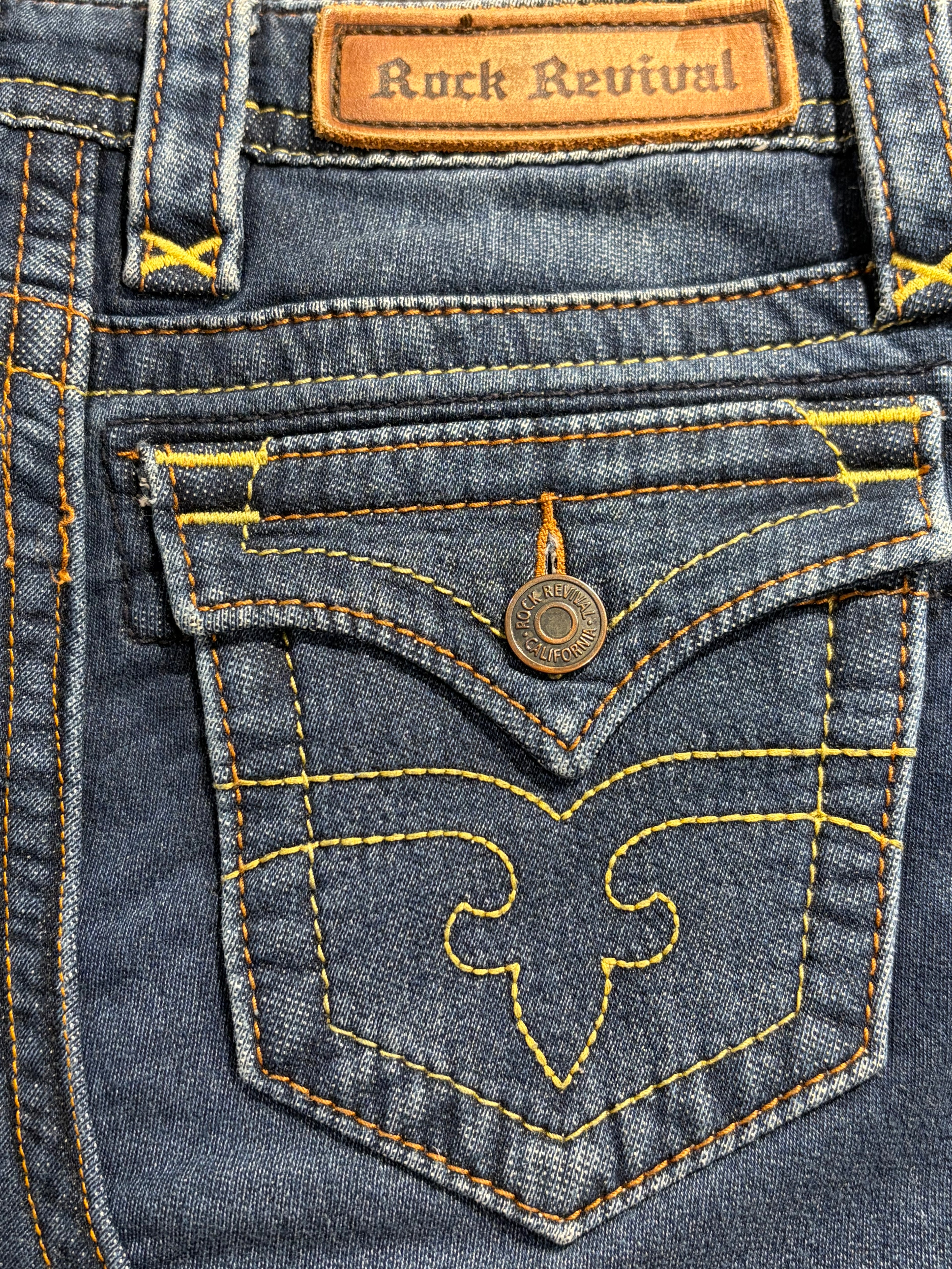 Rock Revival Denim Skirt