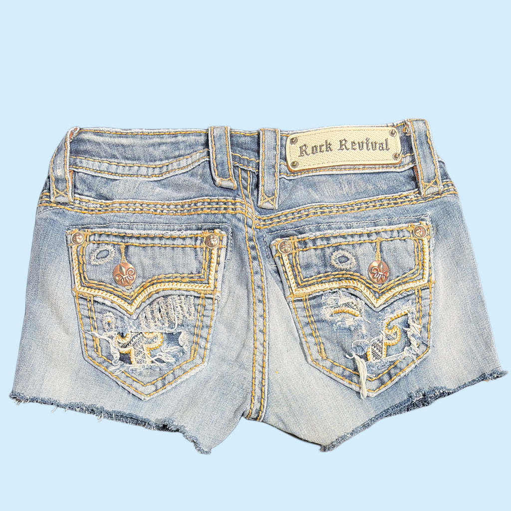 Rock Revival Denim Shorts
