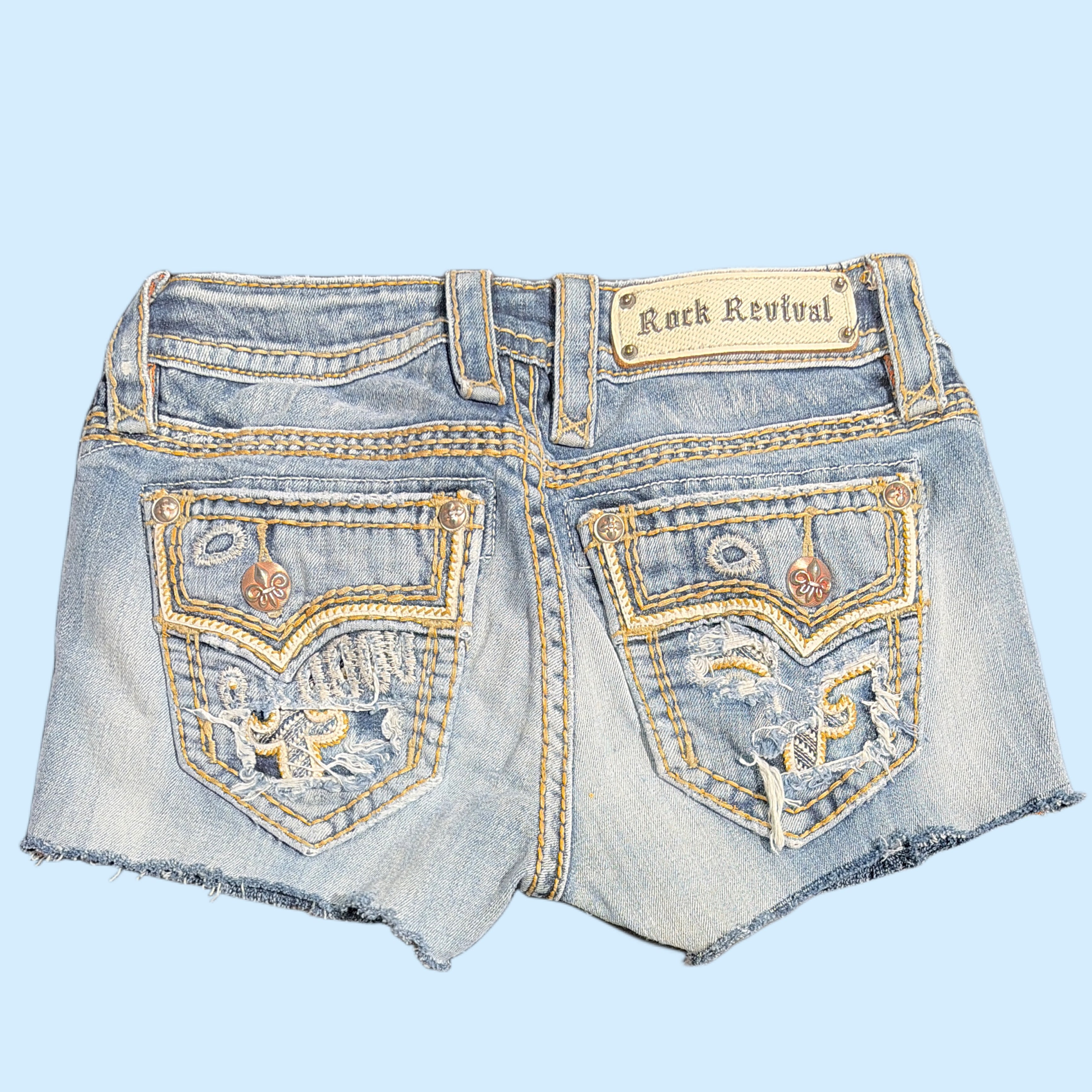 Rock Revival Denim Shorts