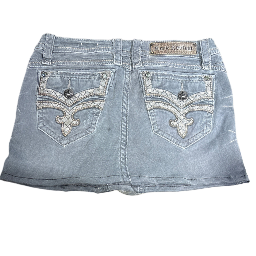 Rock Revival Denim Skirt