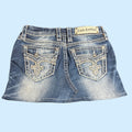 Rock Revival Denim Skirt