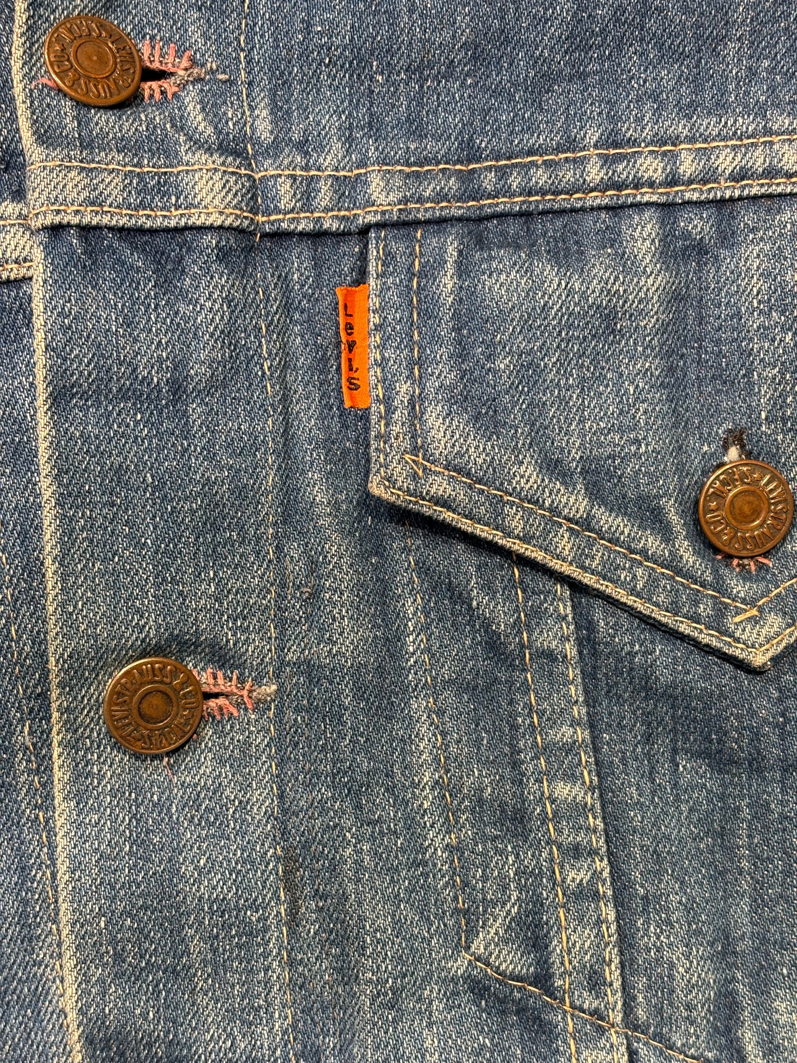 Levi’s Vintage Orange Tab Denim Jacket