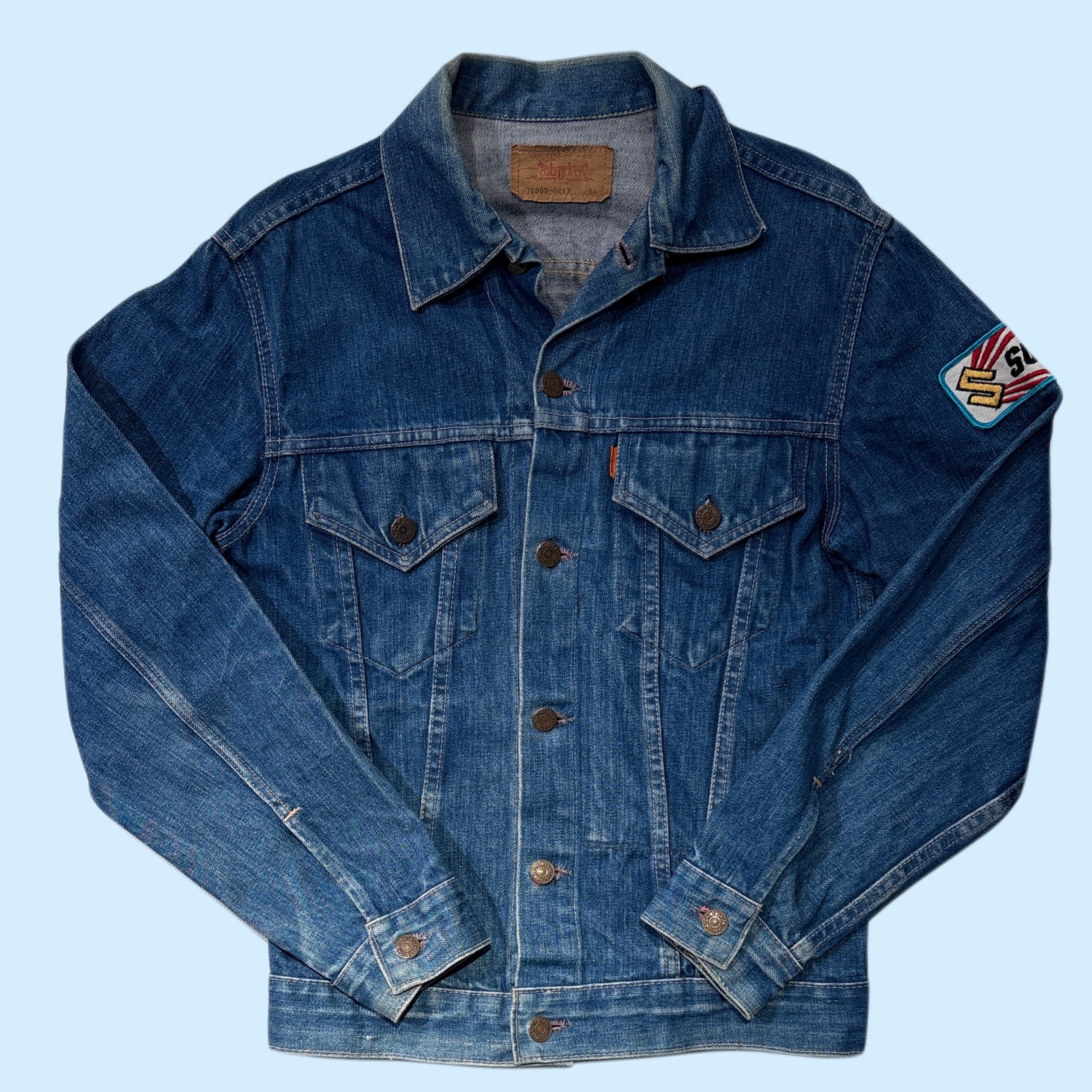 Levi’s Vintage Orange Tab Denim Jacket
