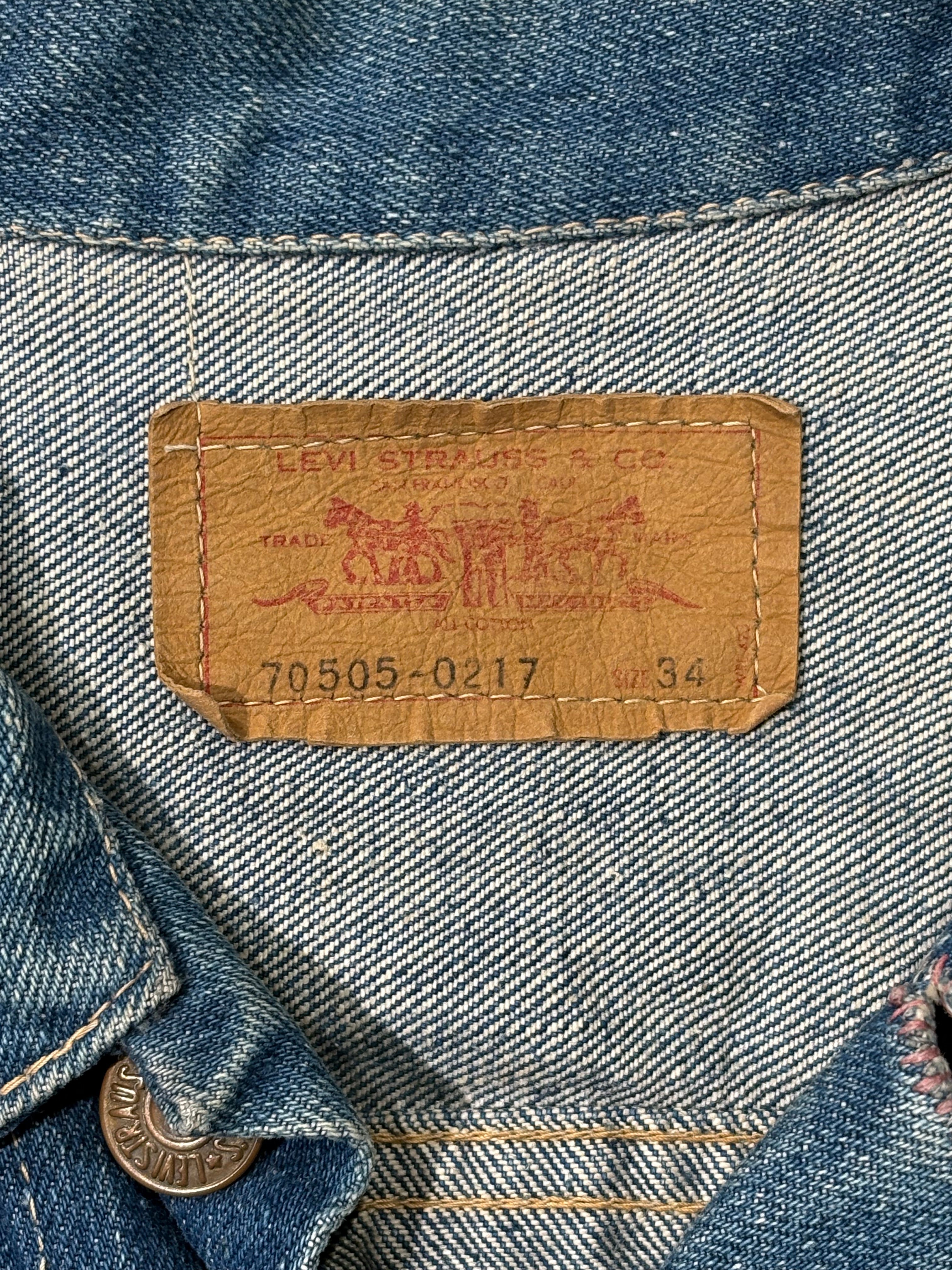 Levi’s Vintage Orange Tab Denim Jacket