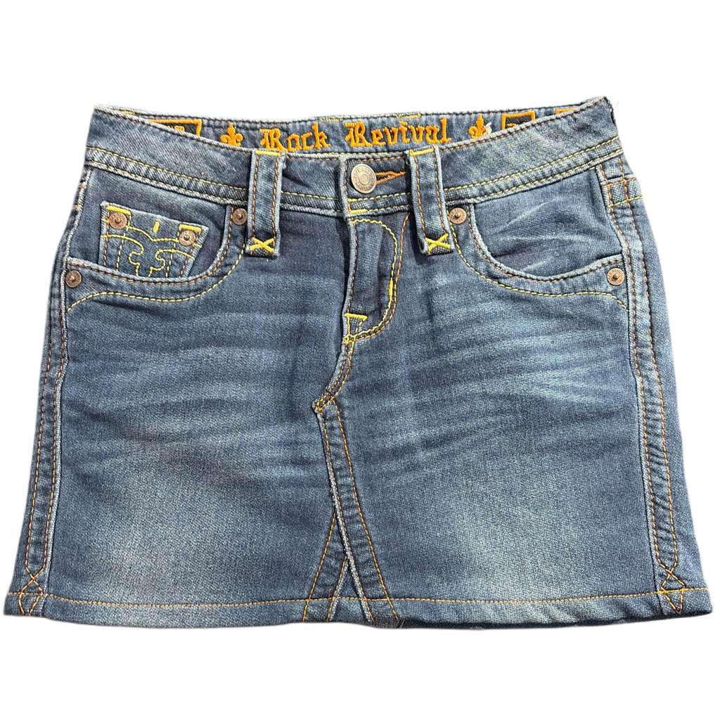 Rock Revival Denim Skirt
