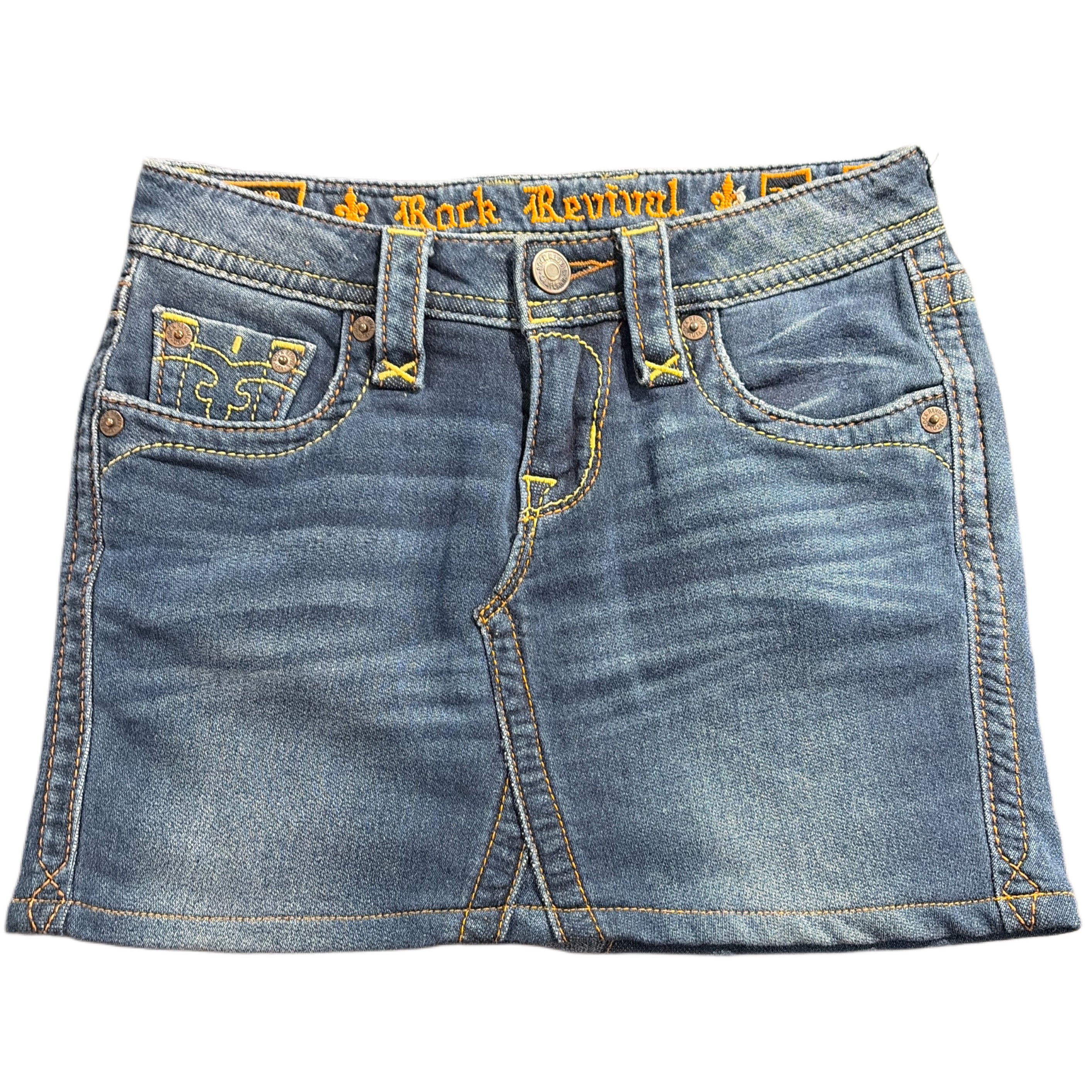 Rock Revival Denim Skirt