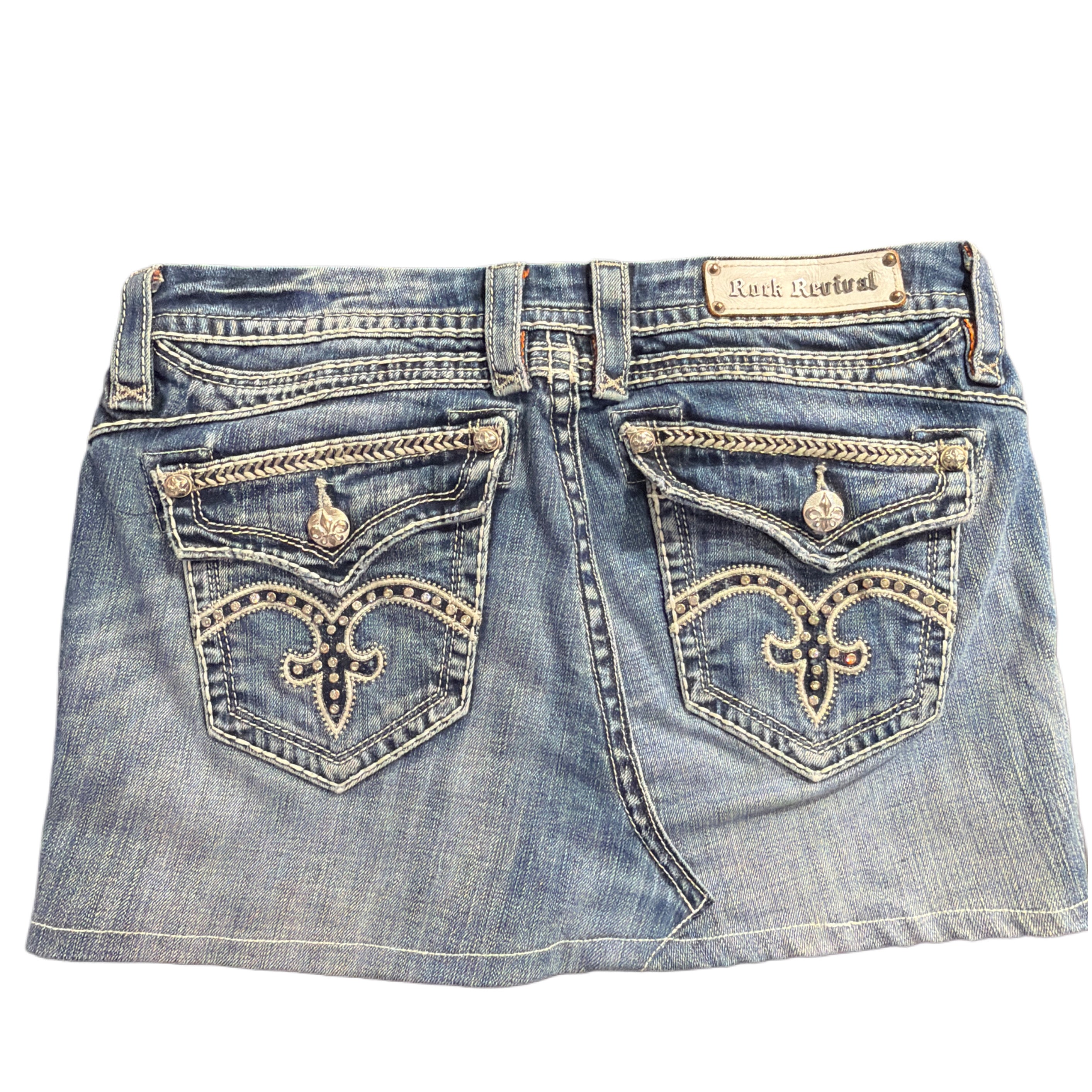 Rock Revival Denim Skirt