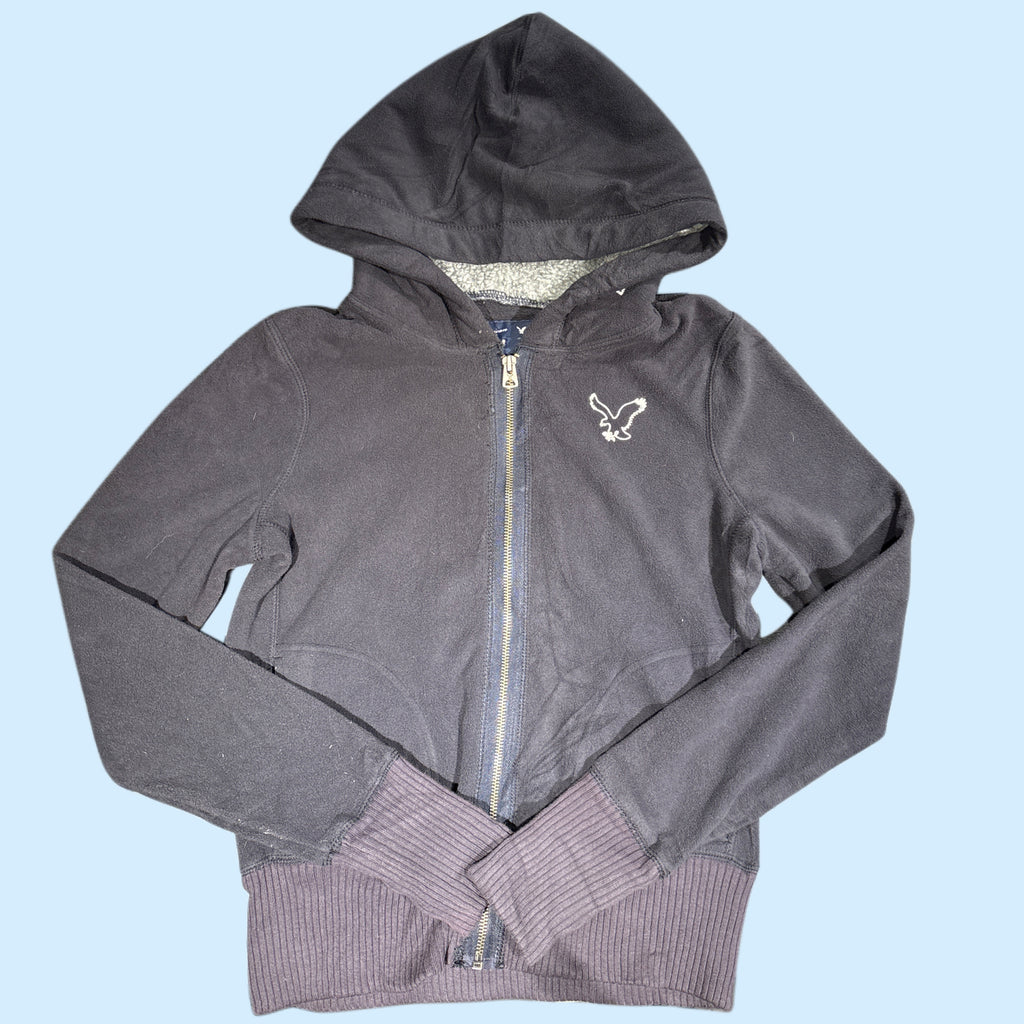 American Eagle Zip Up Sweater