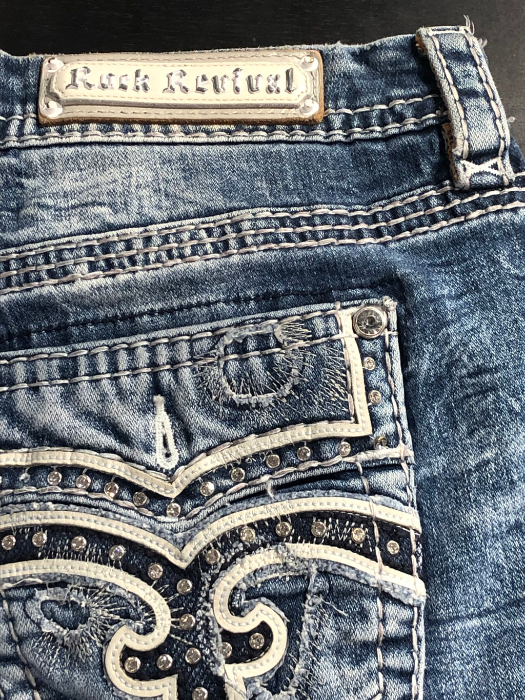 Rock Revival Denim Skirt