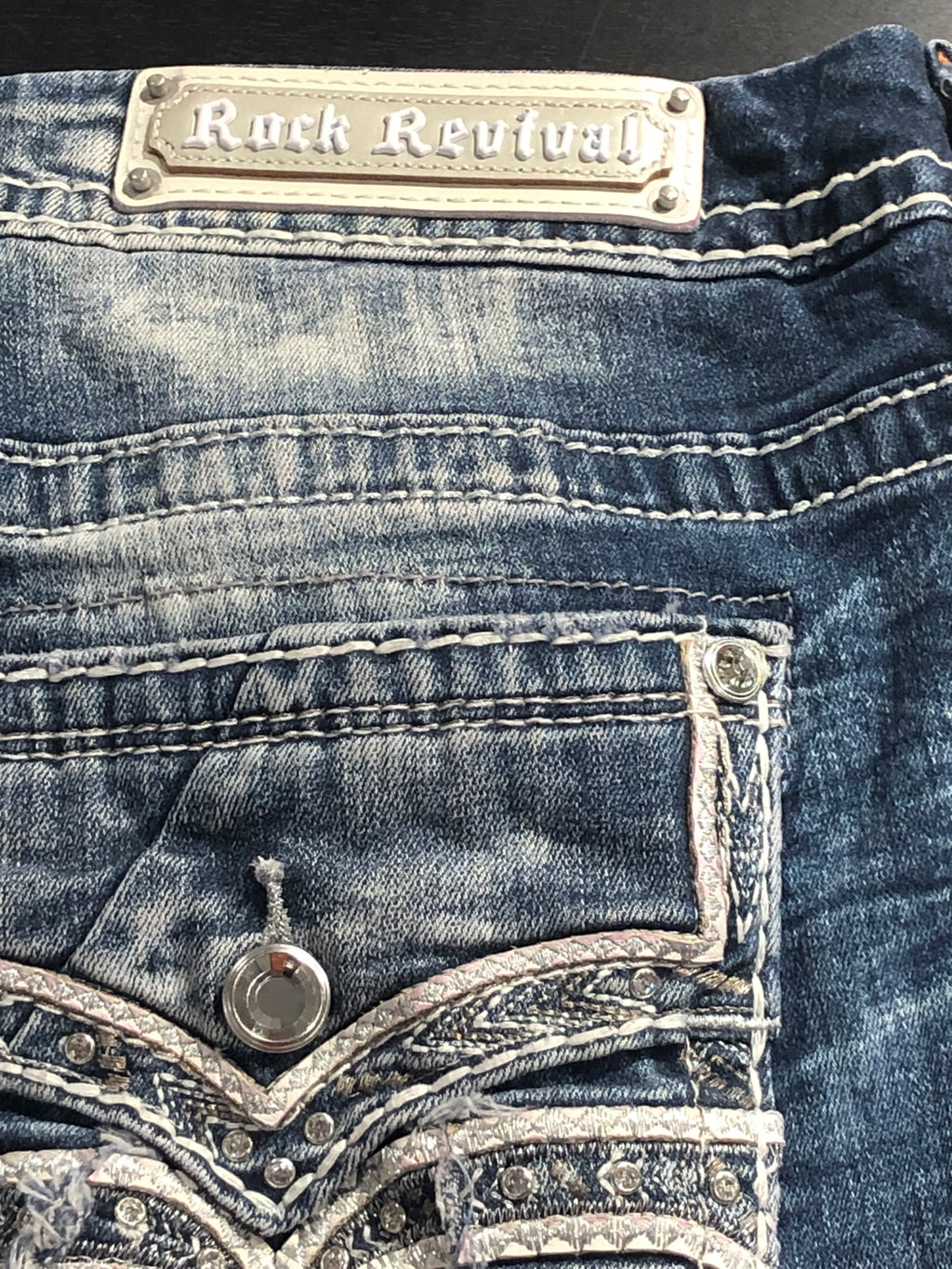 Rock Revival Denim Skirt