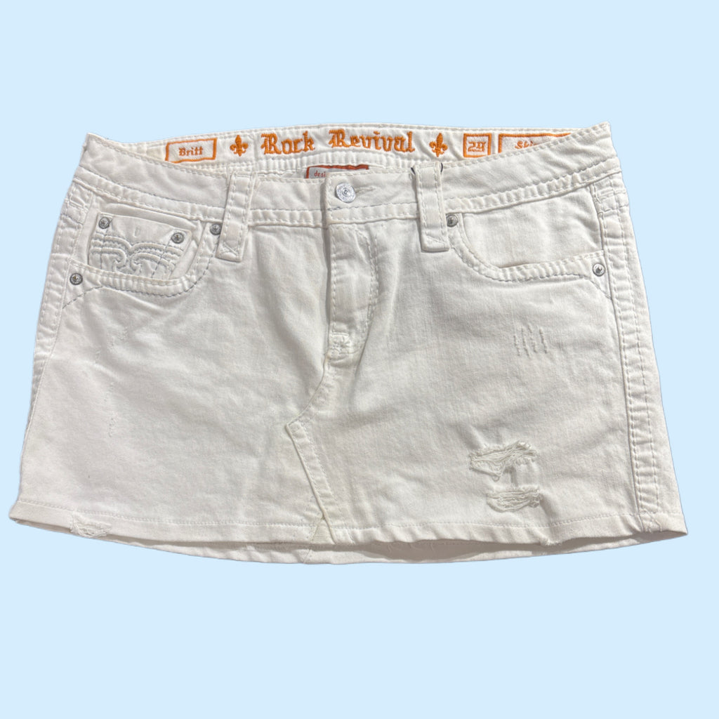 Rock Revival Denim Skirt