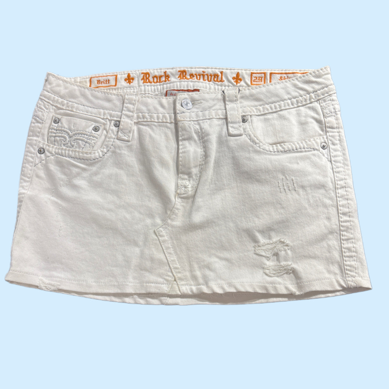 Rock Revival Denim Skirt