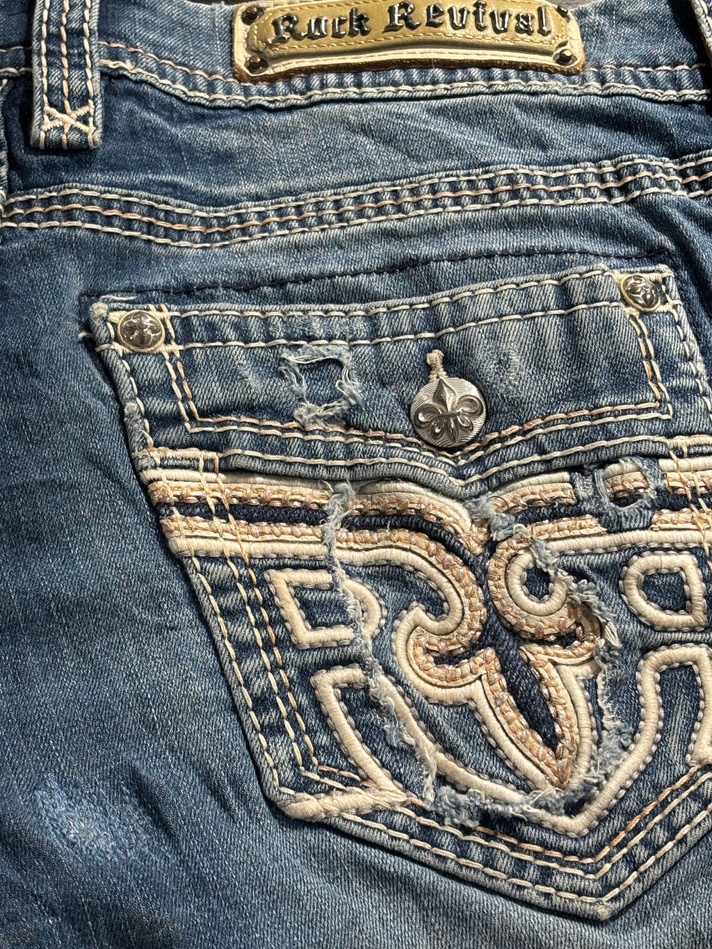 Rock Revival Denim Shorts
