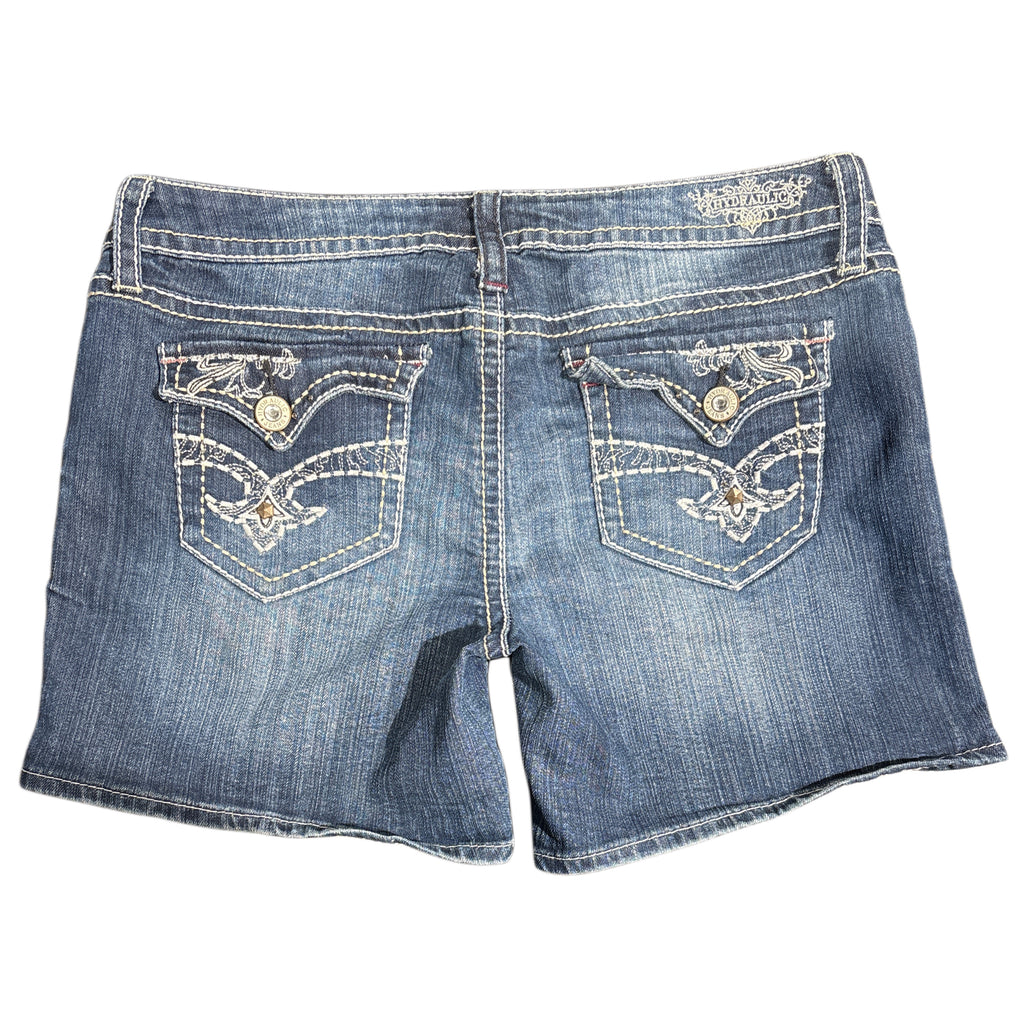 Hydraulic Denim Shorts