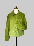 GREEN SUEDE JACKET
