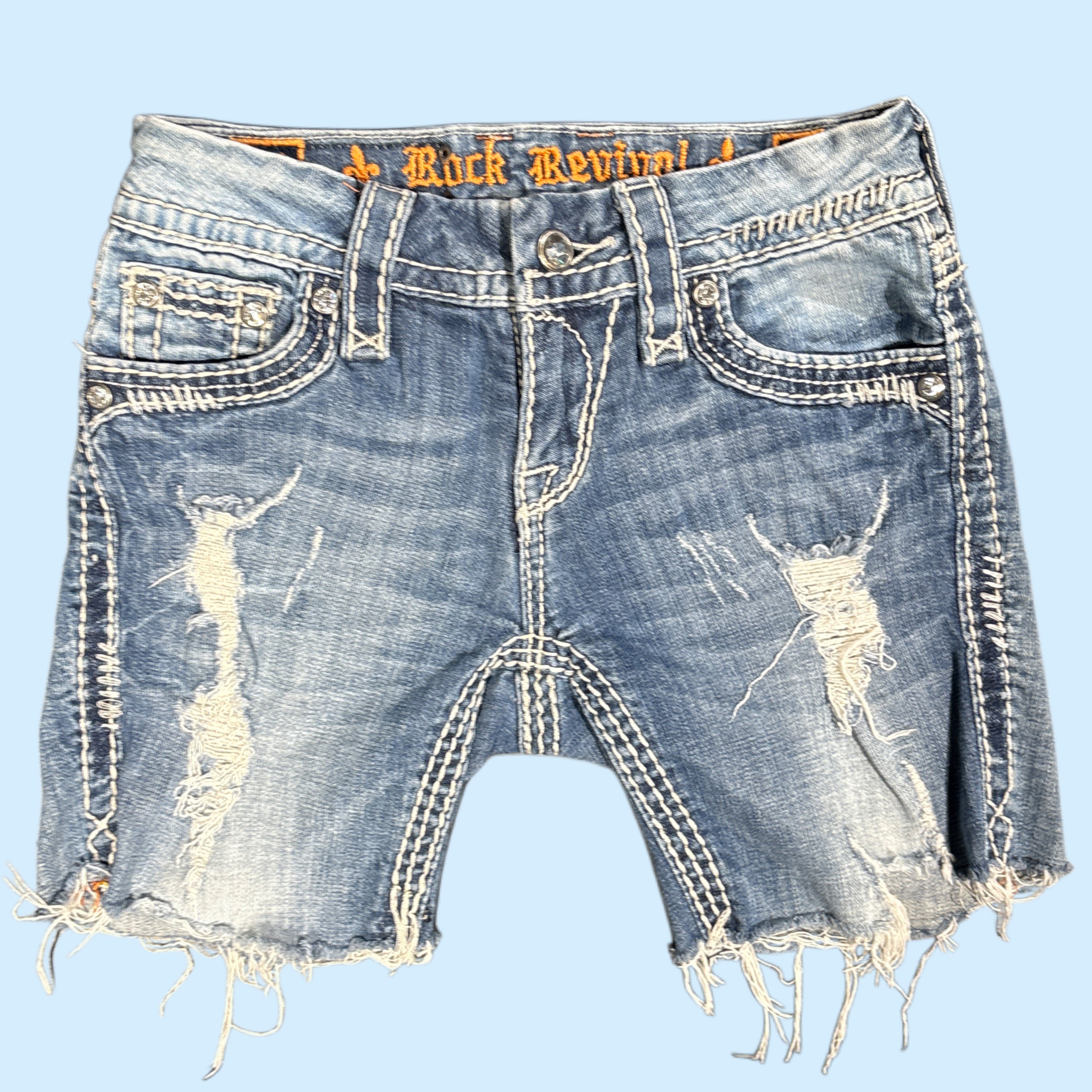 Rock Revival Denim Shorts