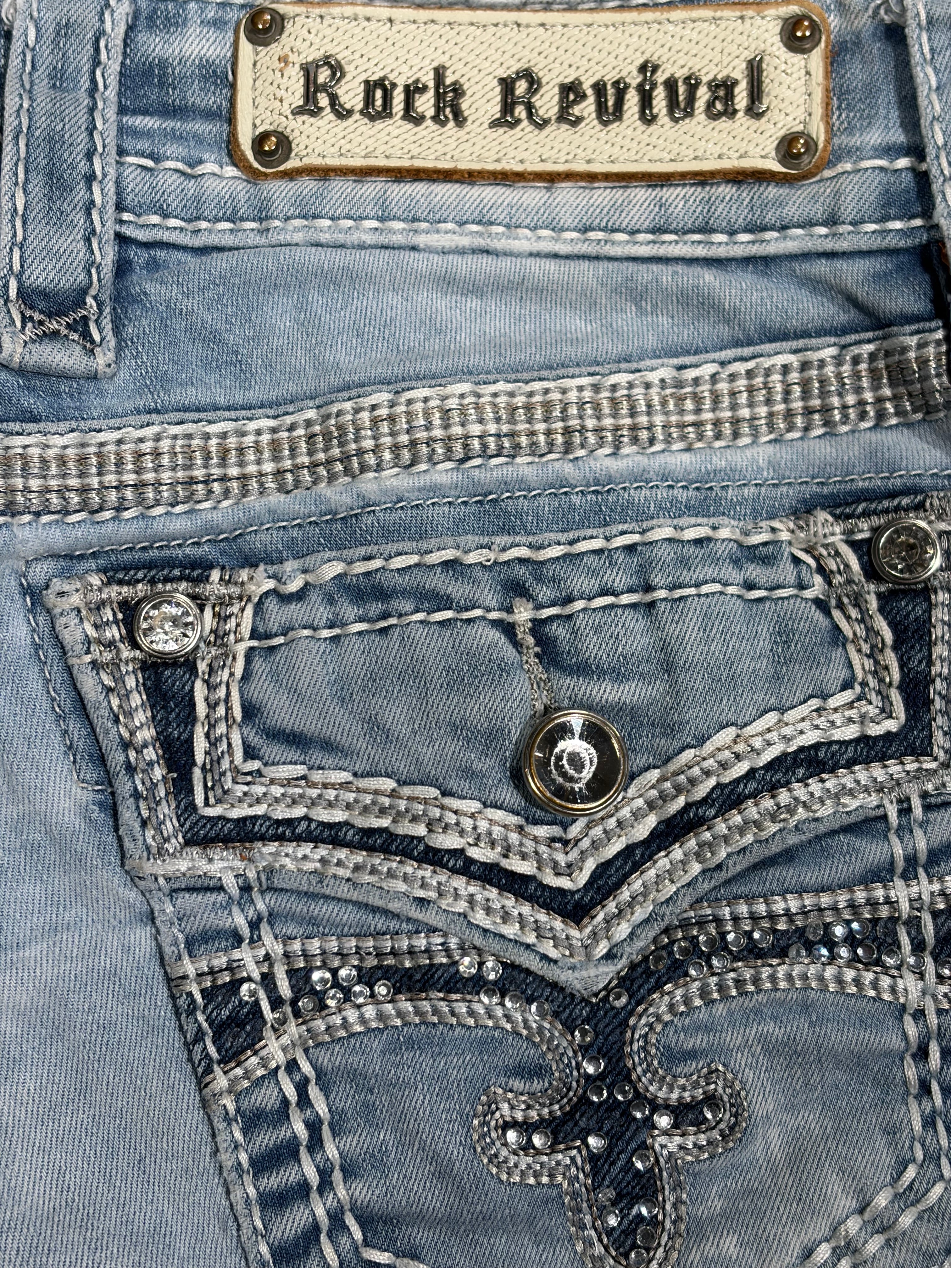 Rock Revival Denim Shorts