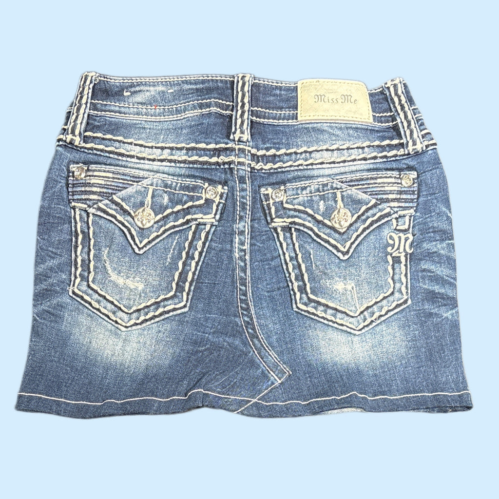 Miss Me Denim Skirt