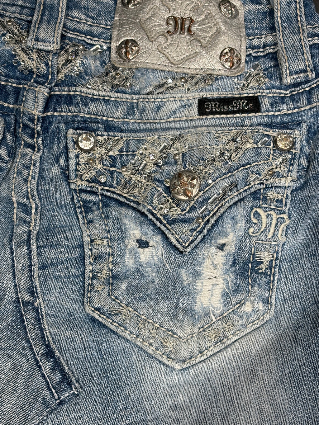 Miss Me Denim Skirt