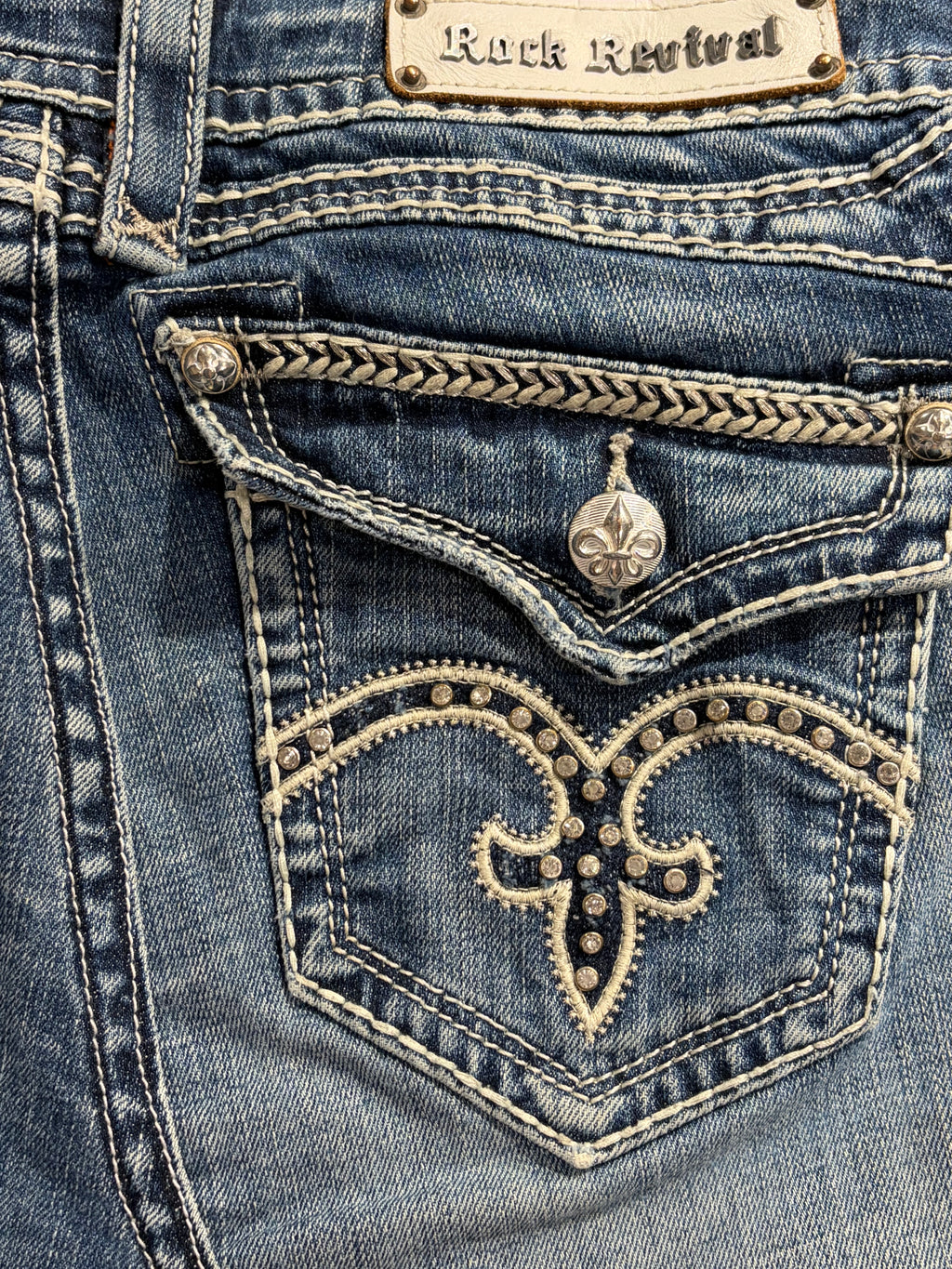 Rock Revival Denim Skirt