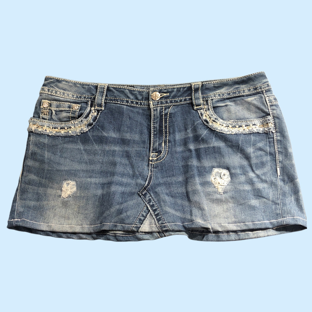 Miss Me Denim Skirt