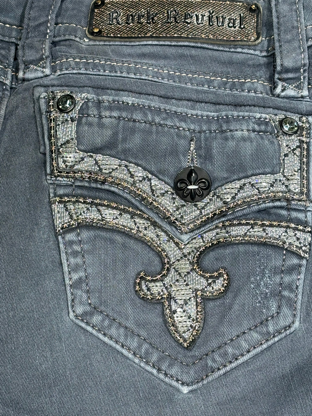 Rock Revival Denim Skirt