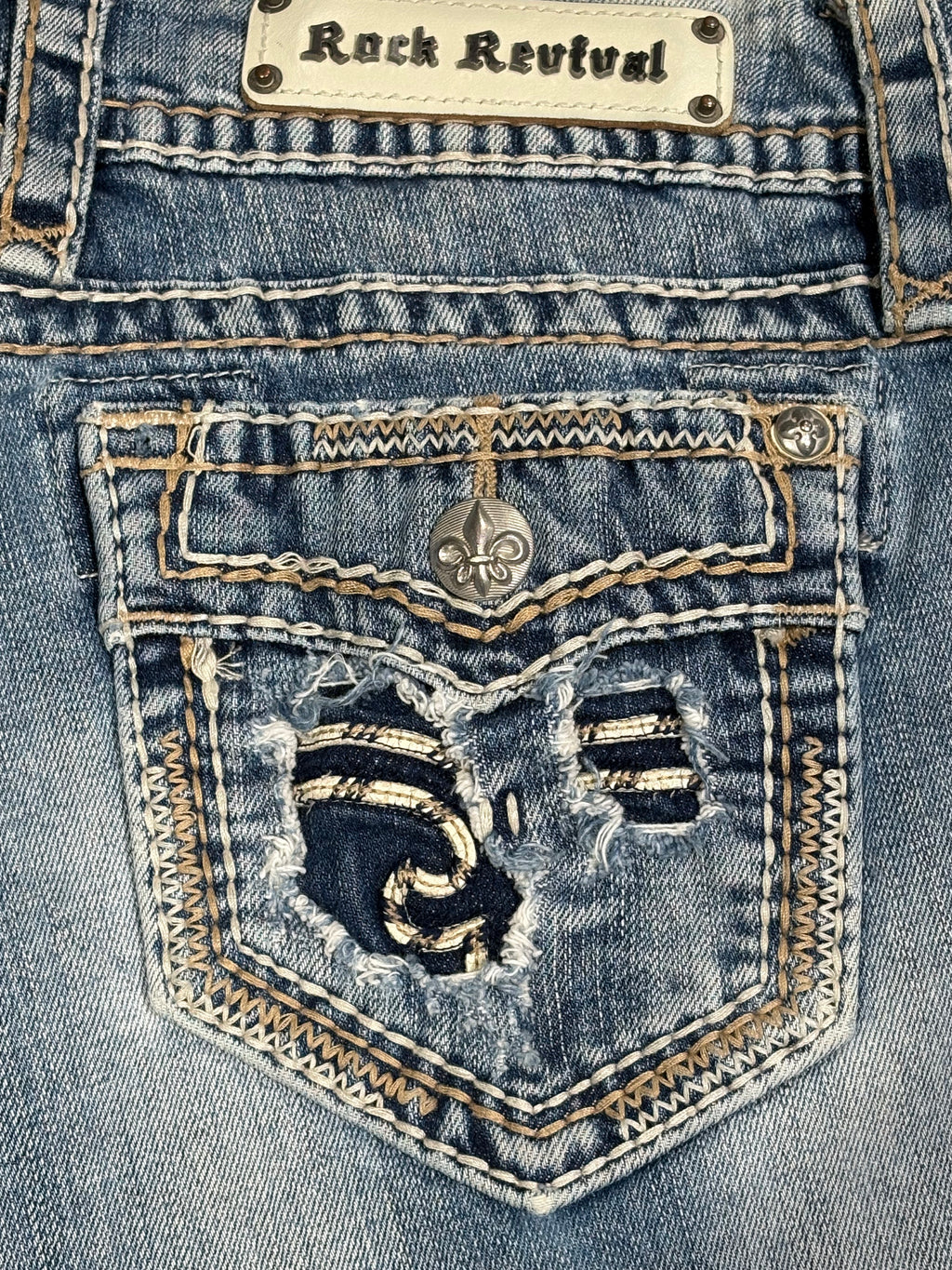 Rock Revival Denim Shorts