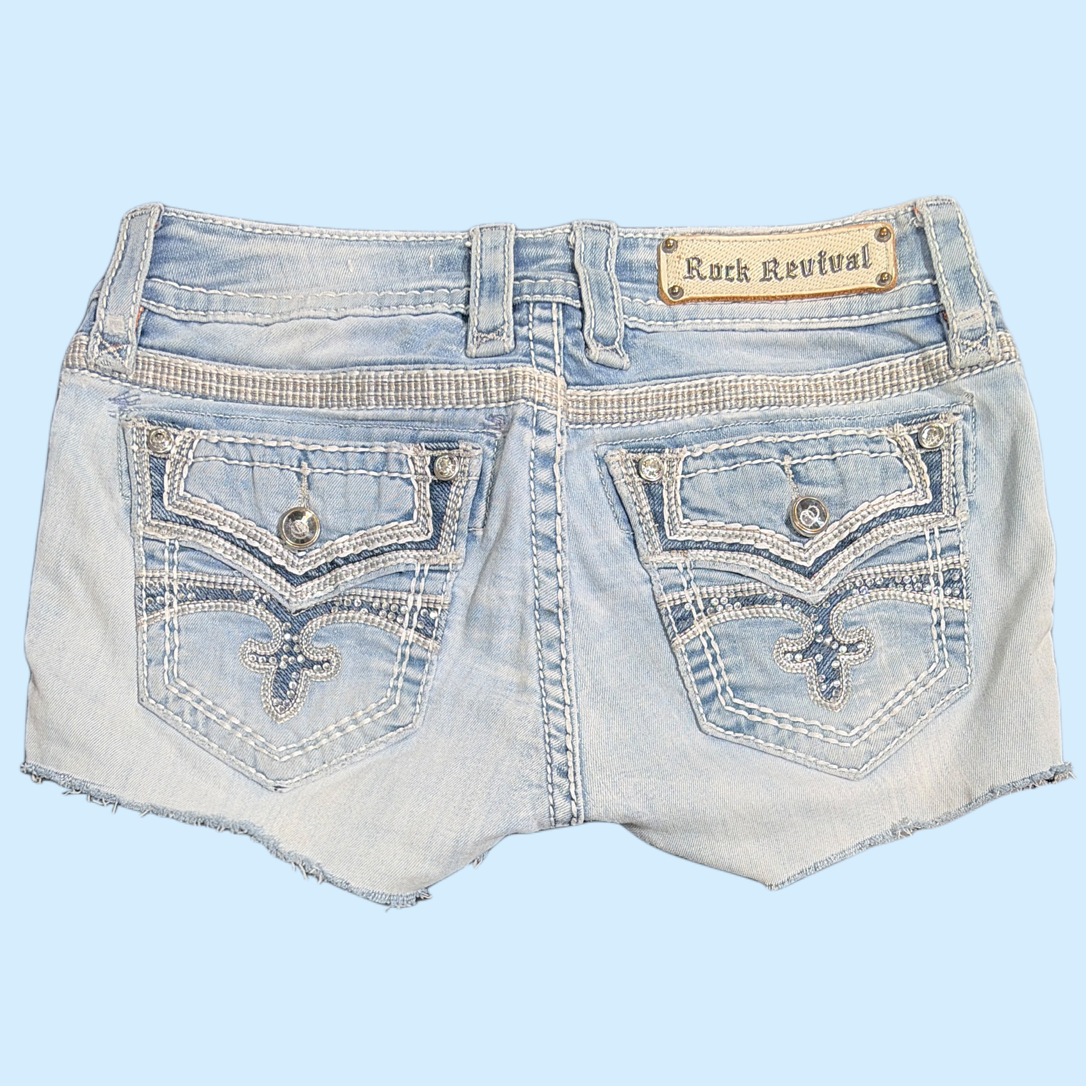Rock Revival Denim Shorts