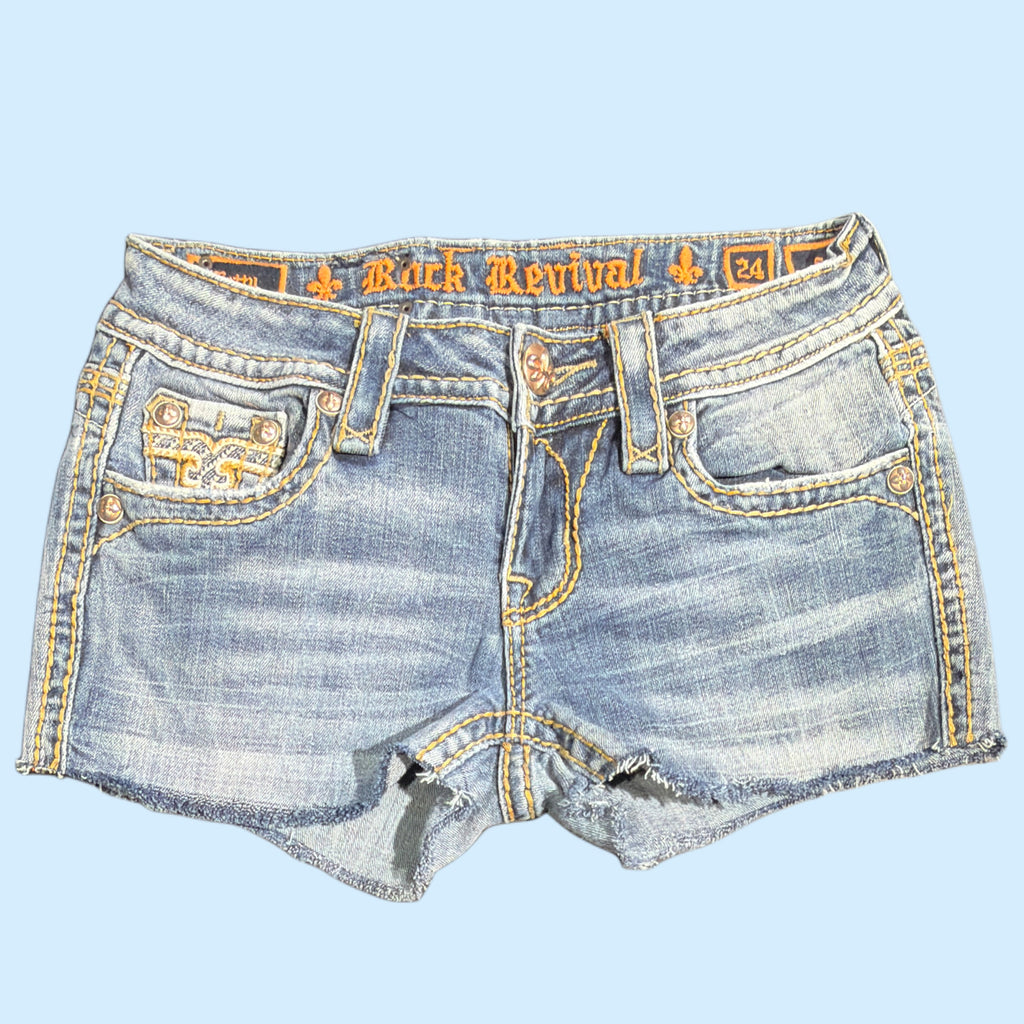 Rock Revival Denim Shorts