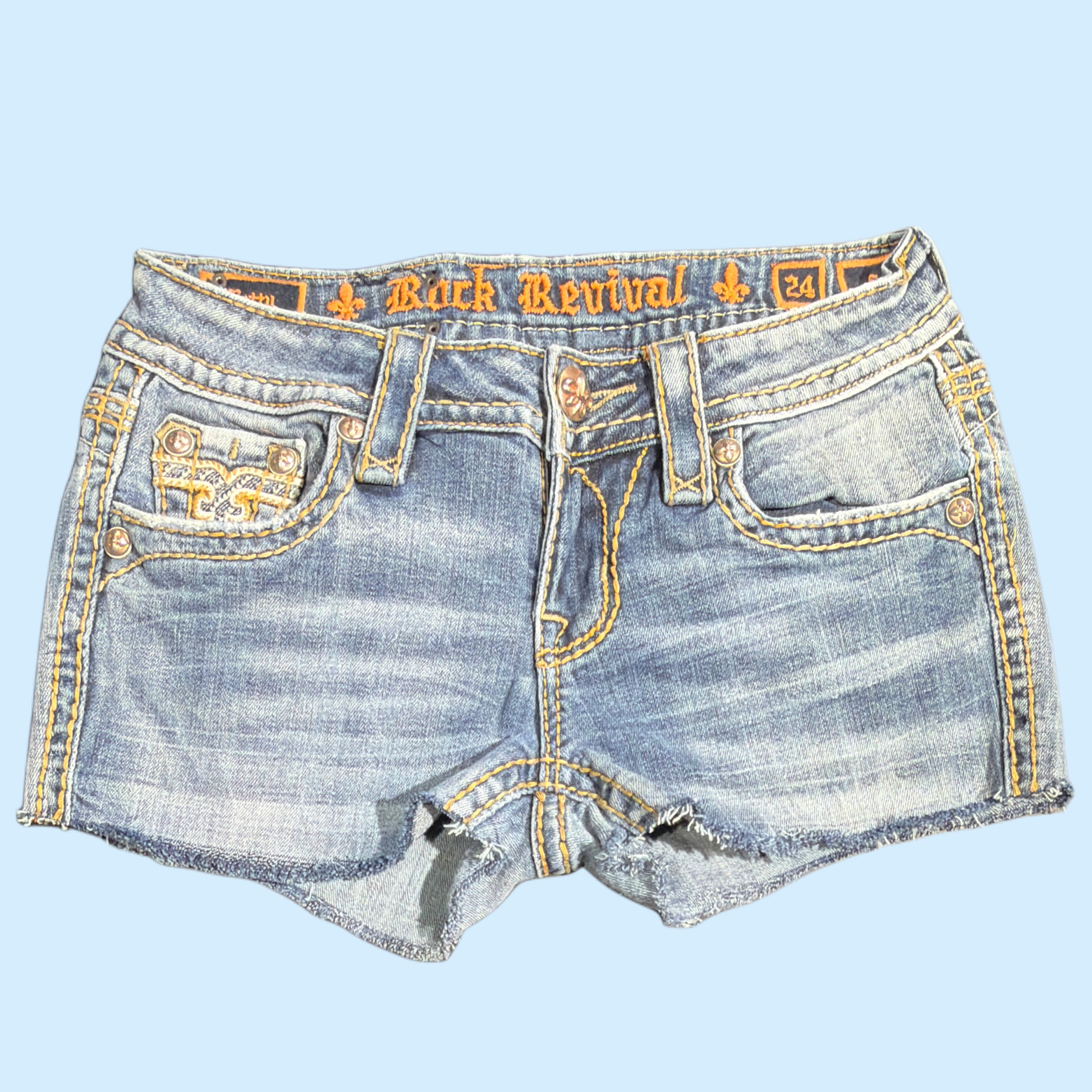 Rock Revival Denim Shorts