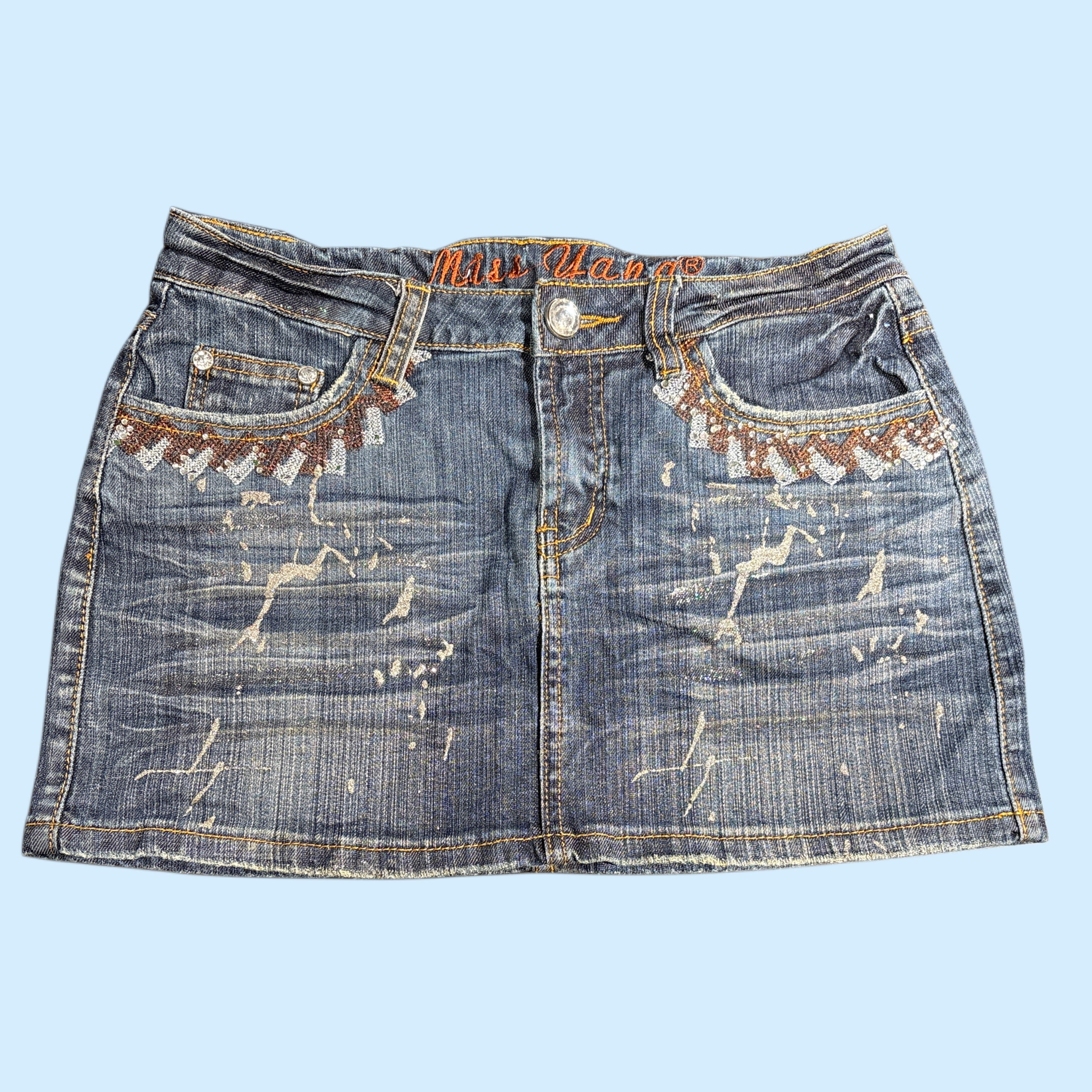 Miss Yang Denim Skirt