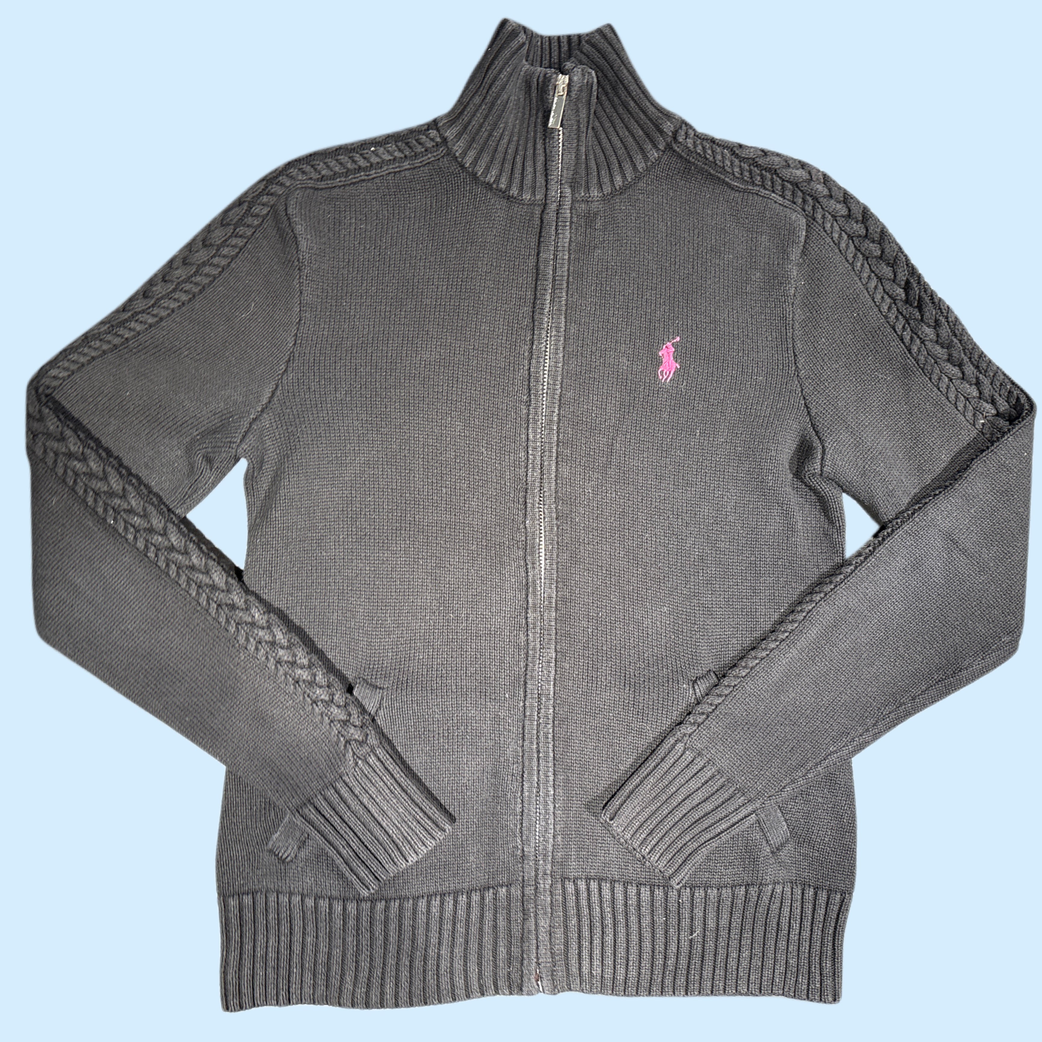 Ralph Lauren Zip Up Sweater