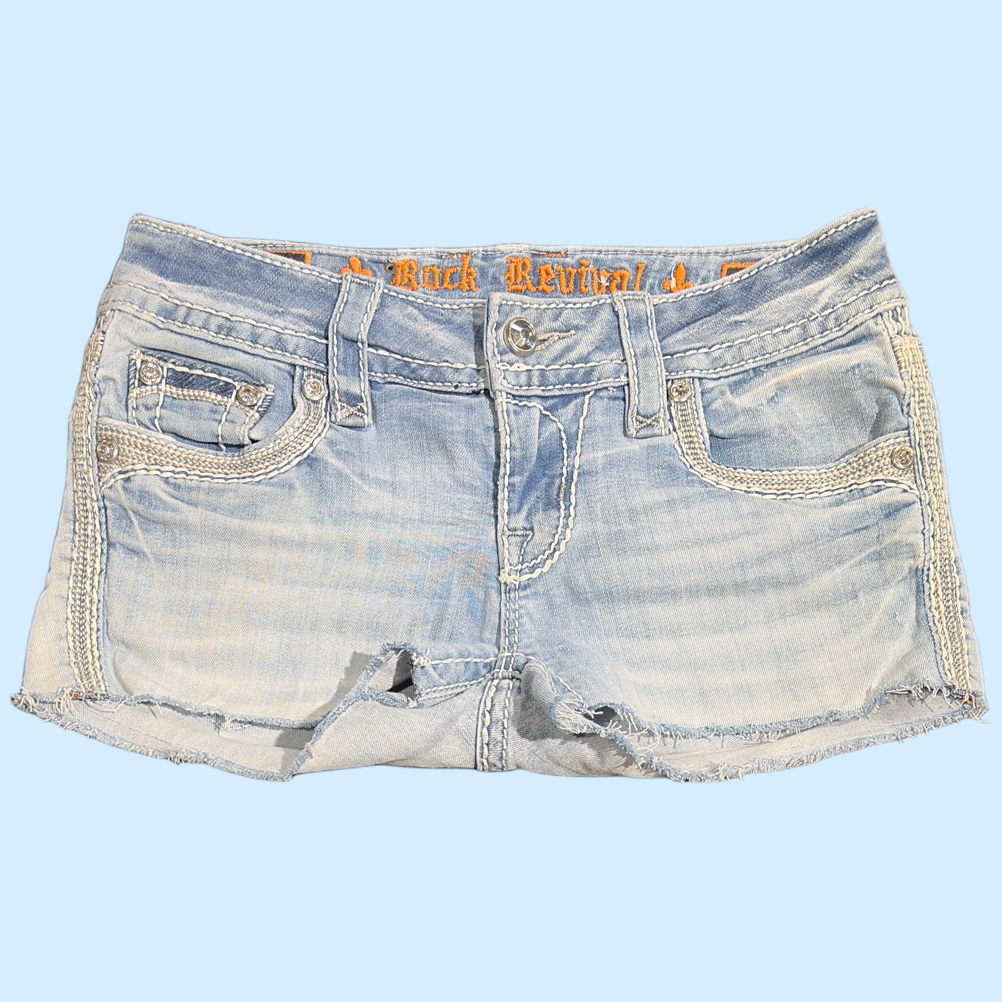 Rock Revival Denim Shorts