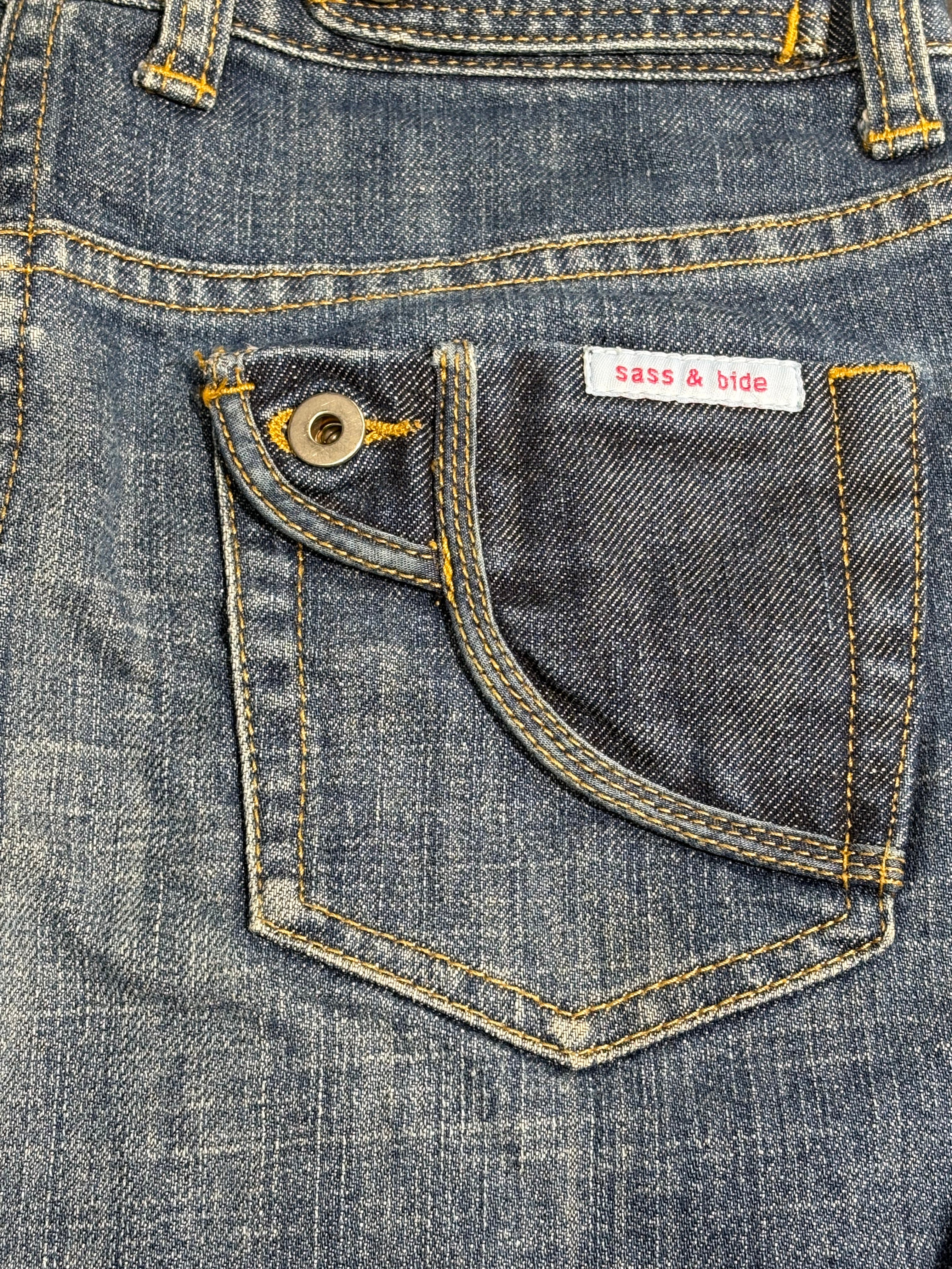 Sass & Bide Denim Skirt