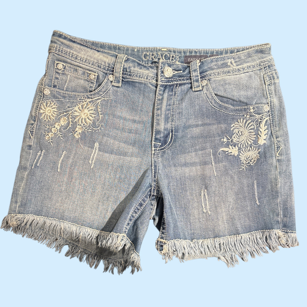 Grace In LA Denim Shorts