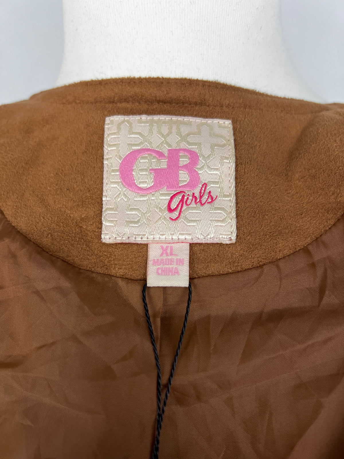FAUX SUEDE CROPPED JACKET