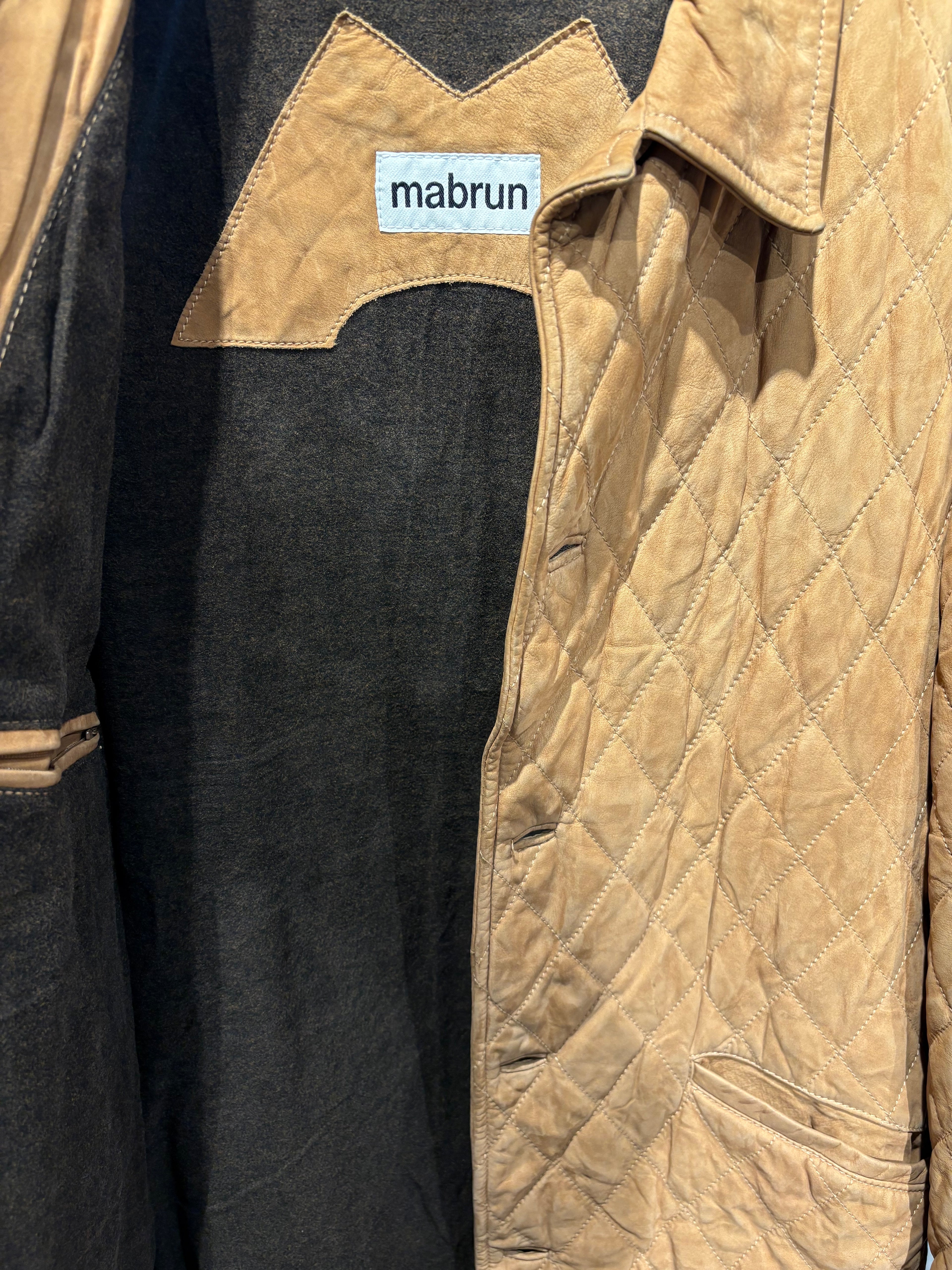 Mabrun Leather Jacket