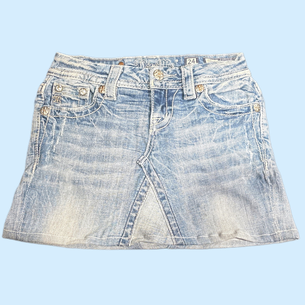 Miss Me Denim Skirt