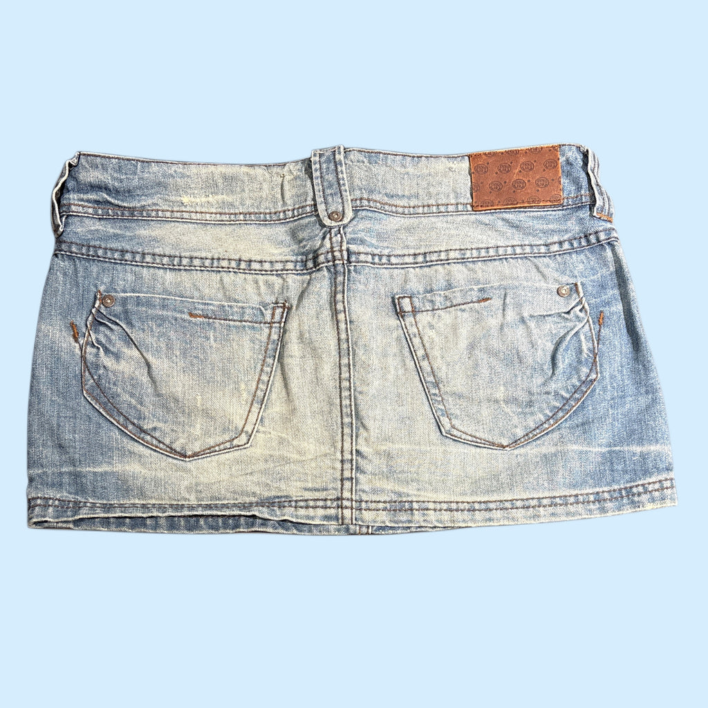 Sicko Nineteen Denim Skirt