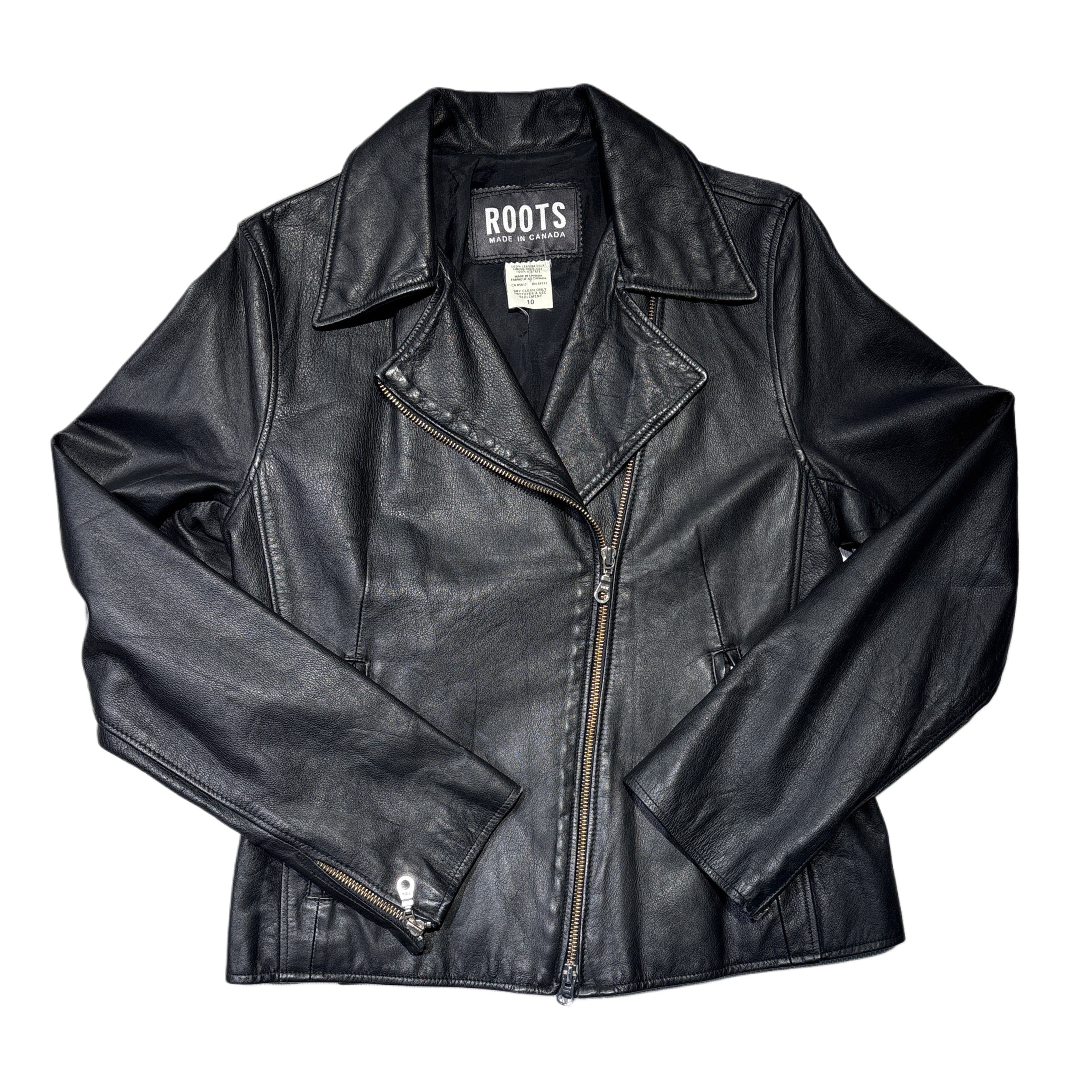 Roots Canada Leather Jacket
