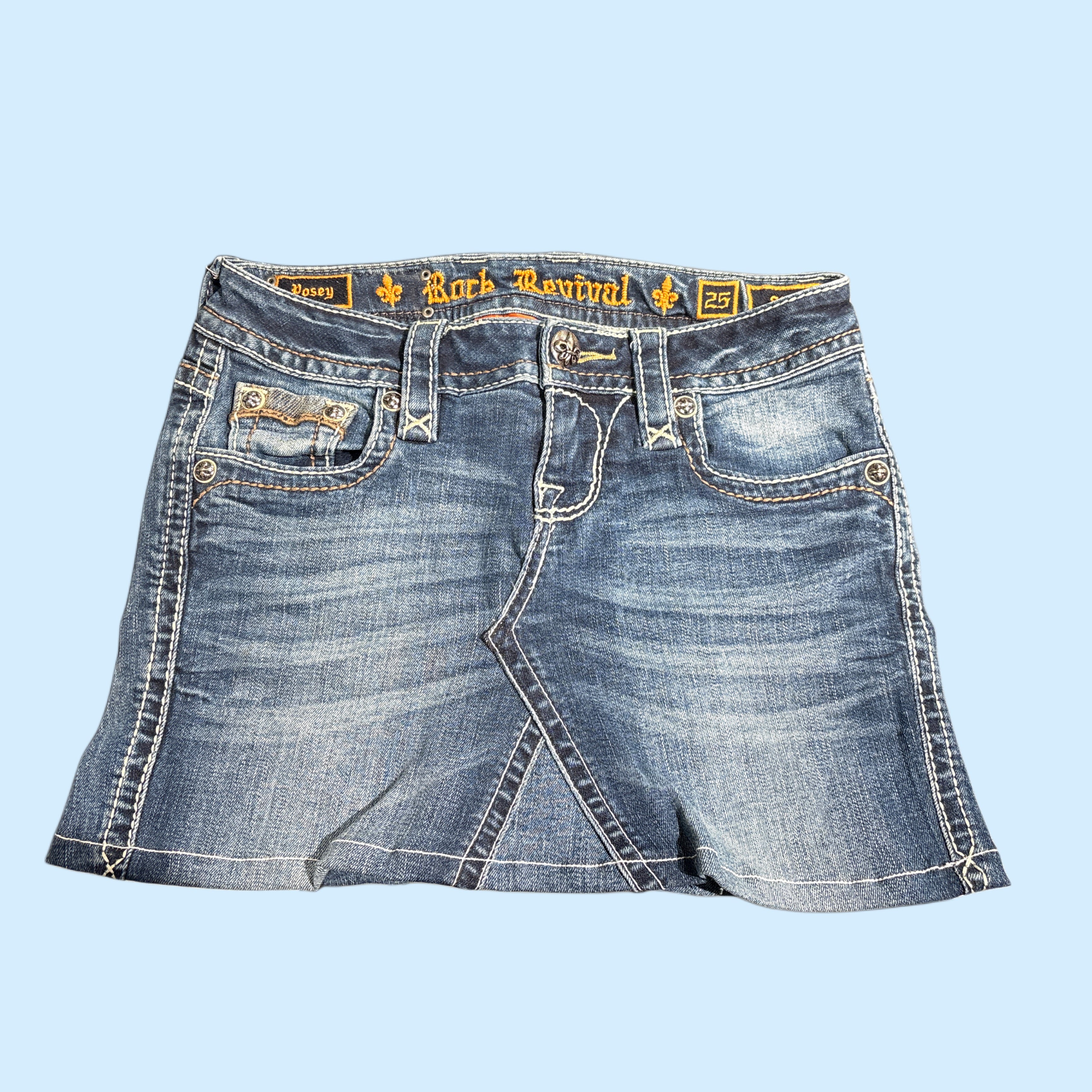 Rock Revival Denim Skirt