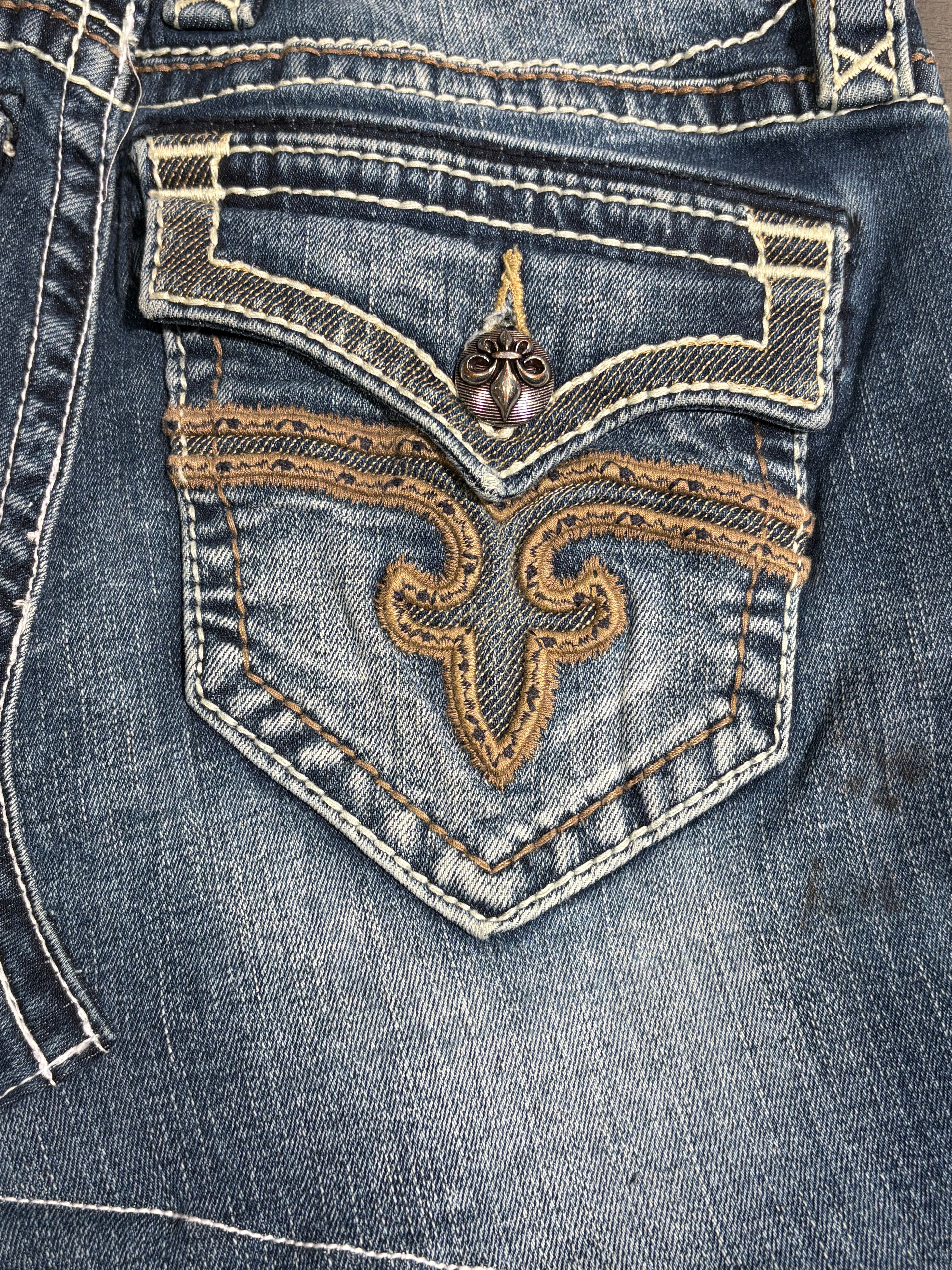 Rock Revival Denim Skirt