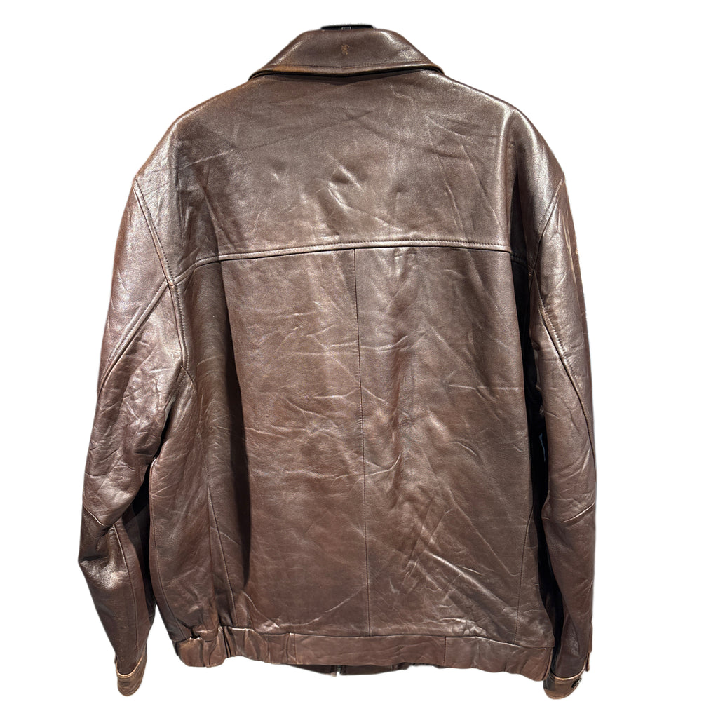 Chaps Leather Jacket