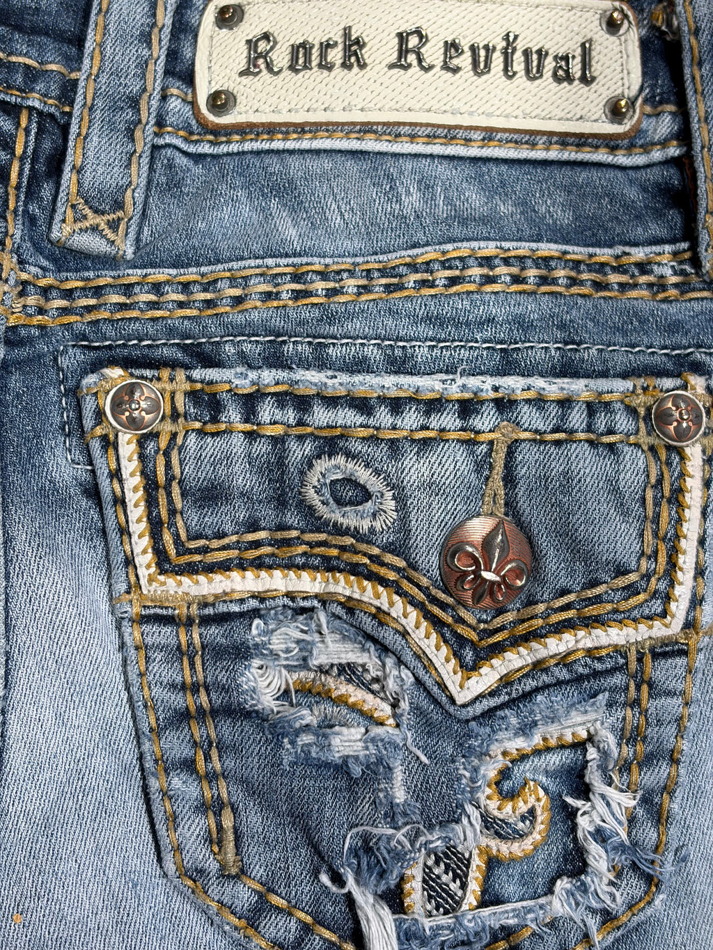 Rock Revival Denim Shorts