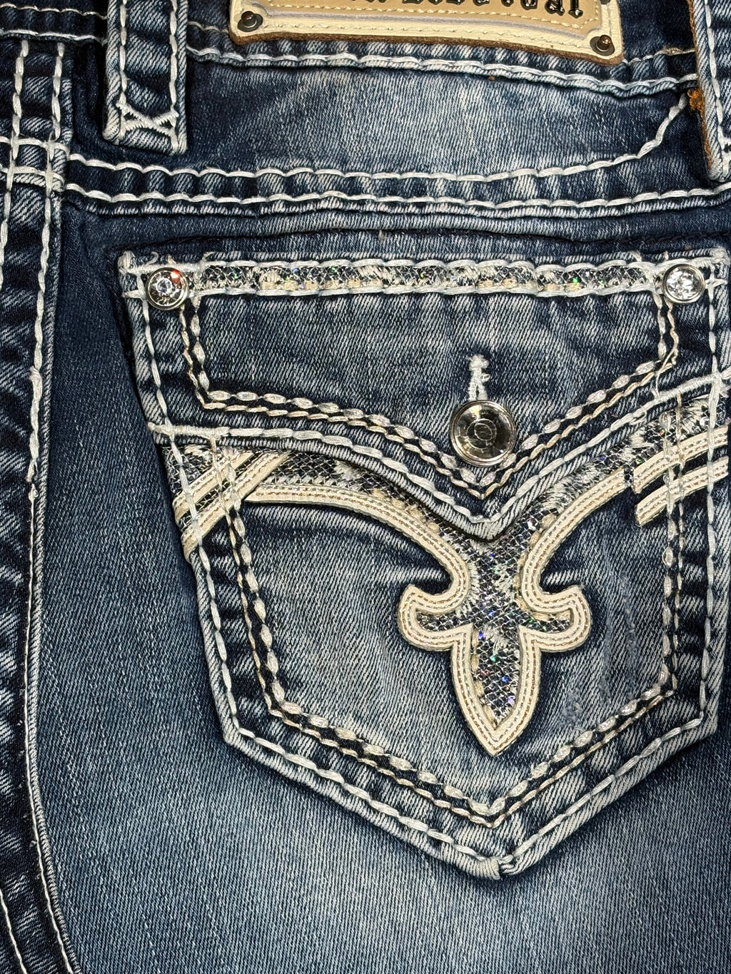 Rock Revival Denim Skirt