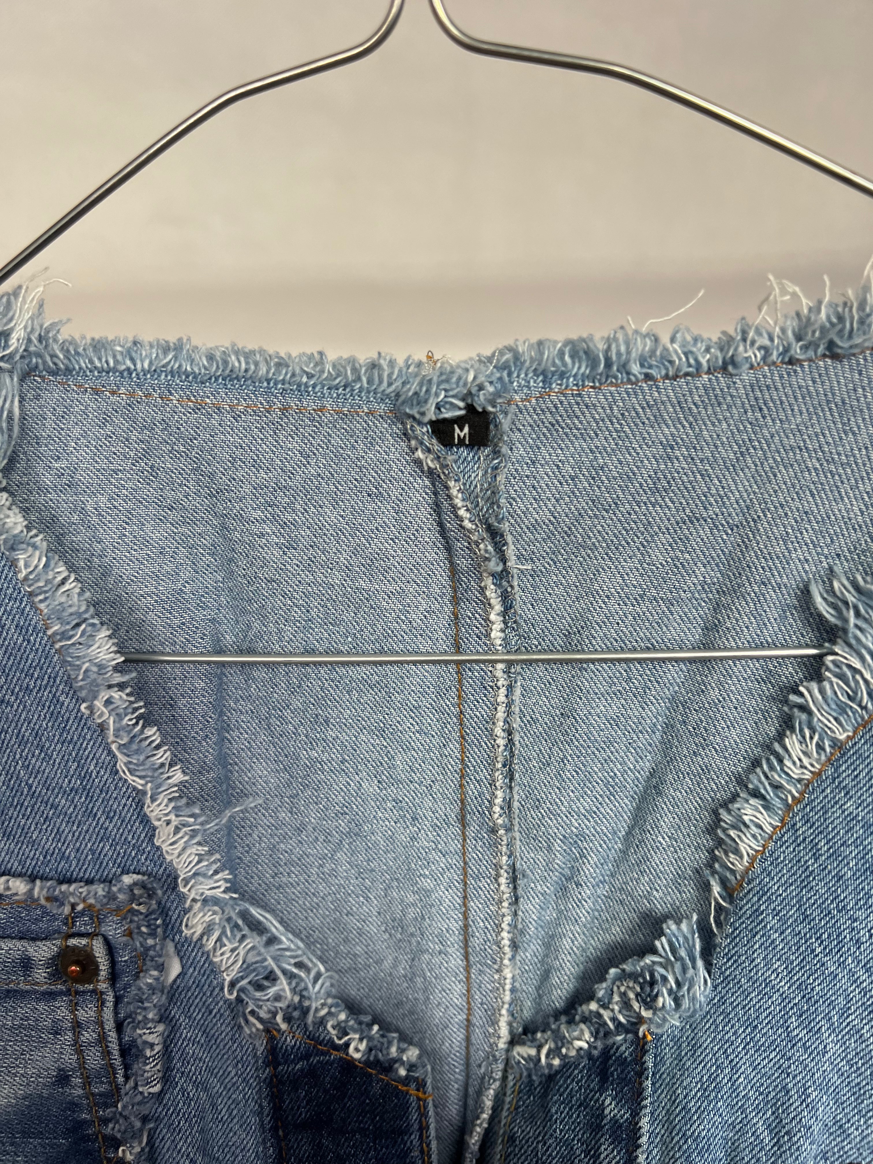 UPCYCLED DENIM VEST
